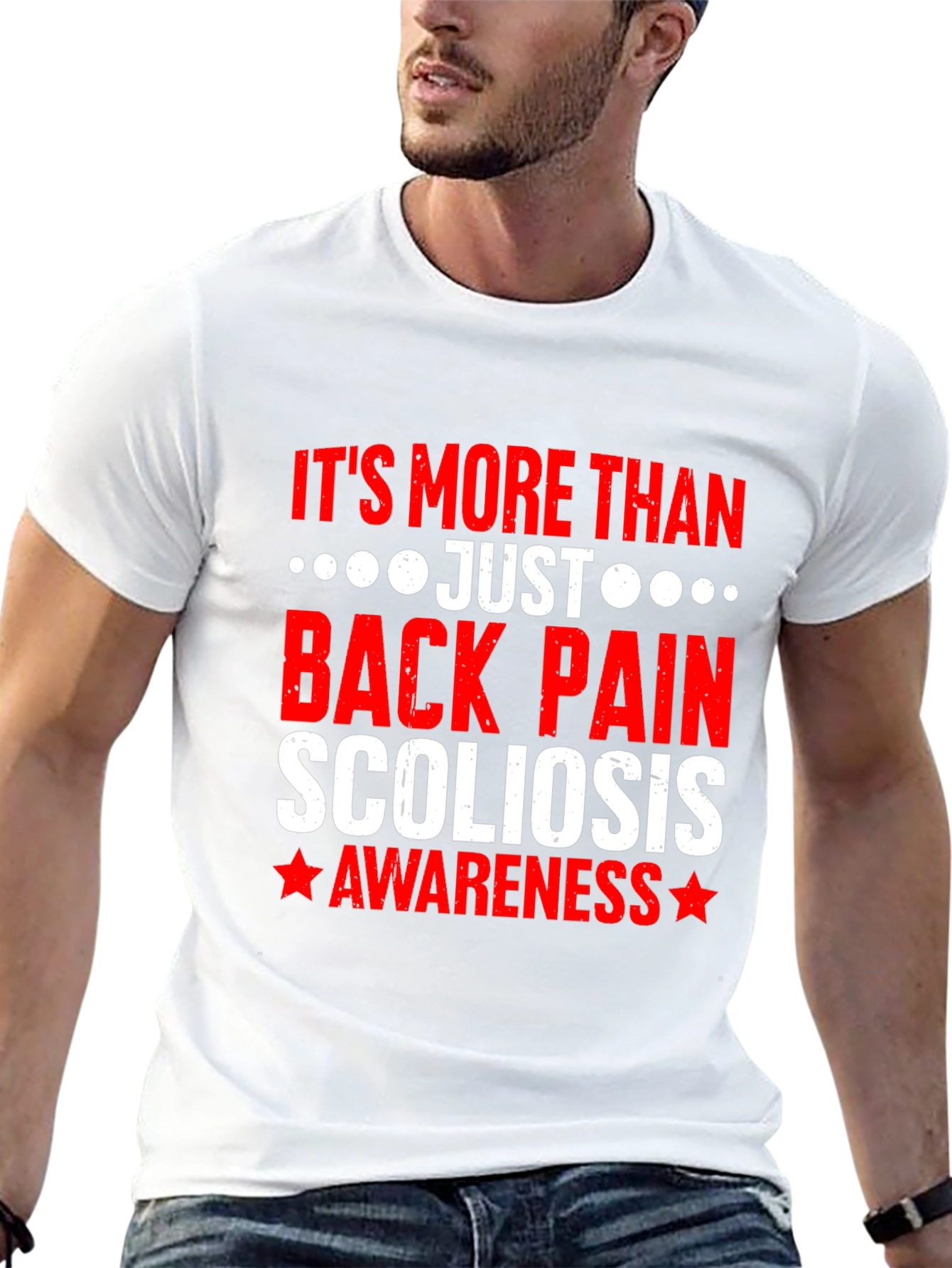 Scoliosis Awareness T-Shirt - More Than Back Pain