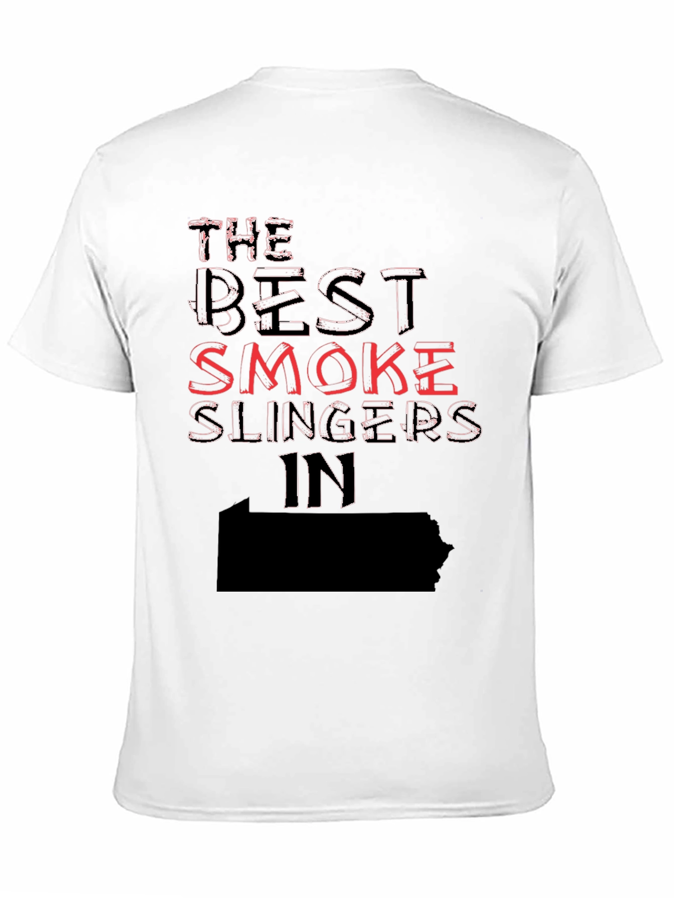 Smoke Slingers Tee - Novelty Graphic T-Shirt