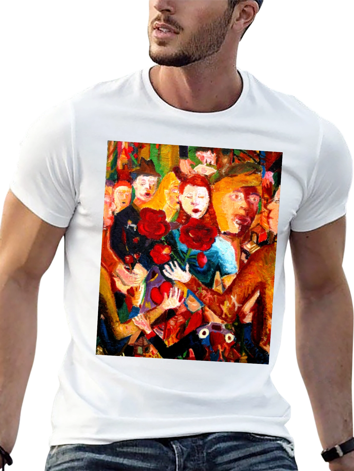 Expressionist Painting Graphic Tee