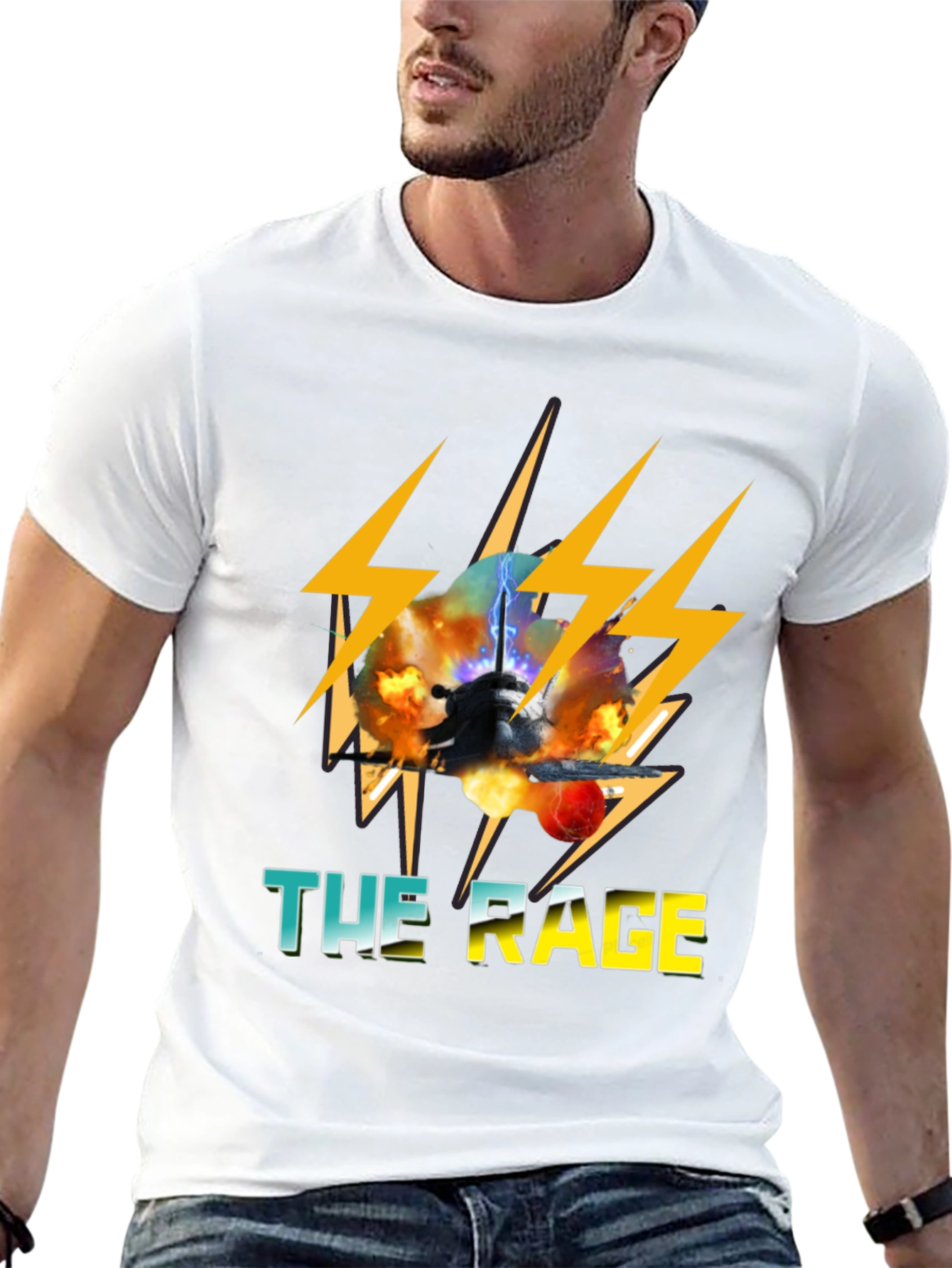 The Rage Graphic T-Shirt - Black