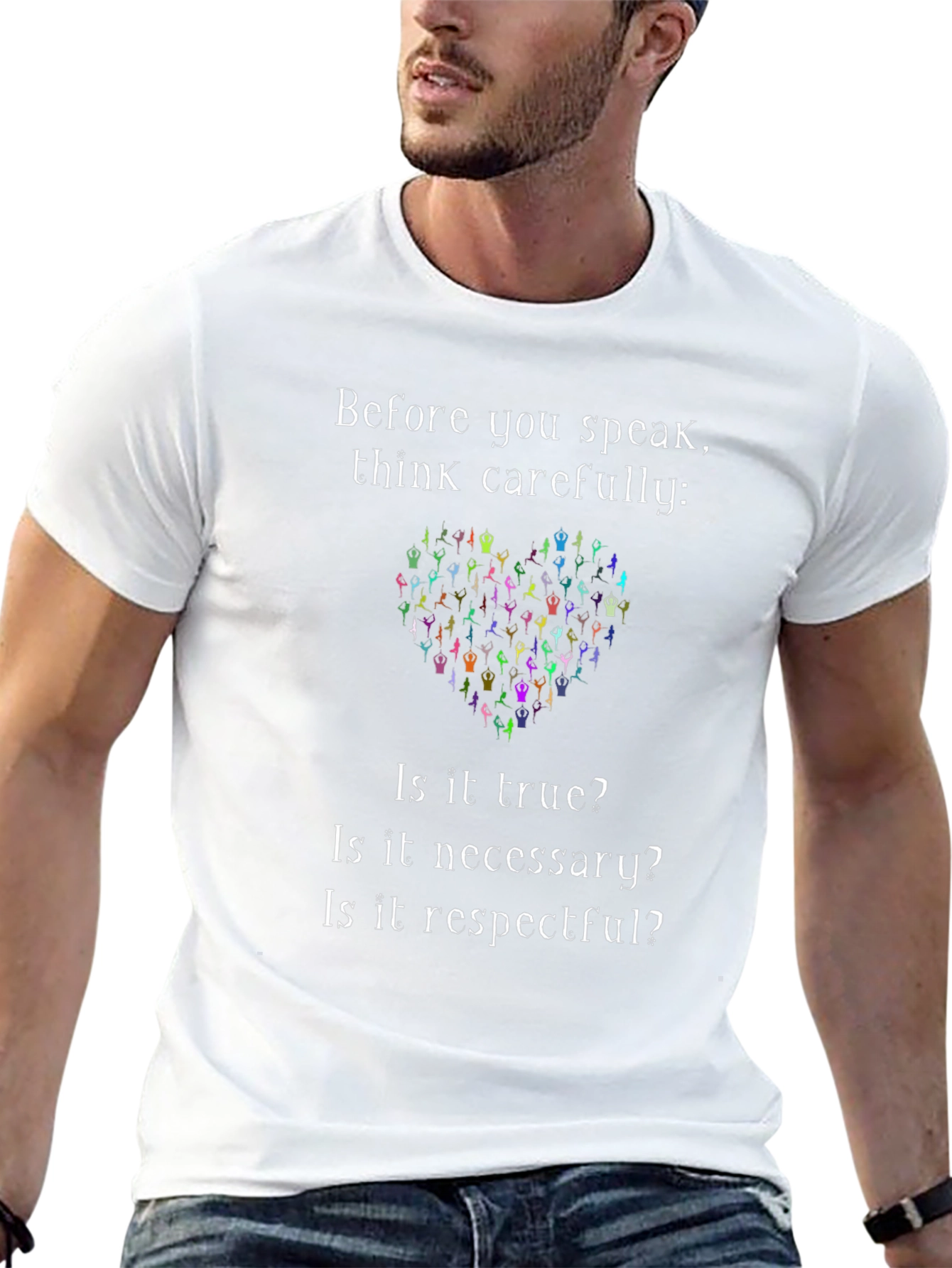Think Carefully T-Shirt - Inspirational Graphic Tee