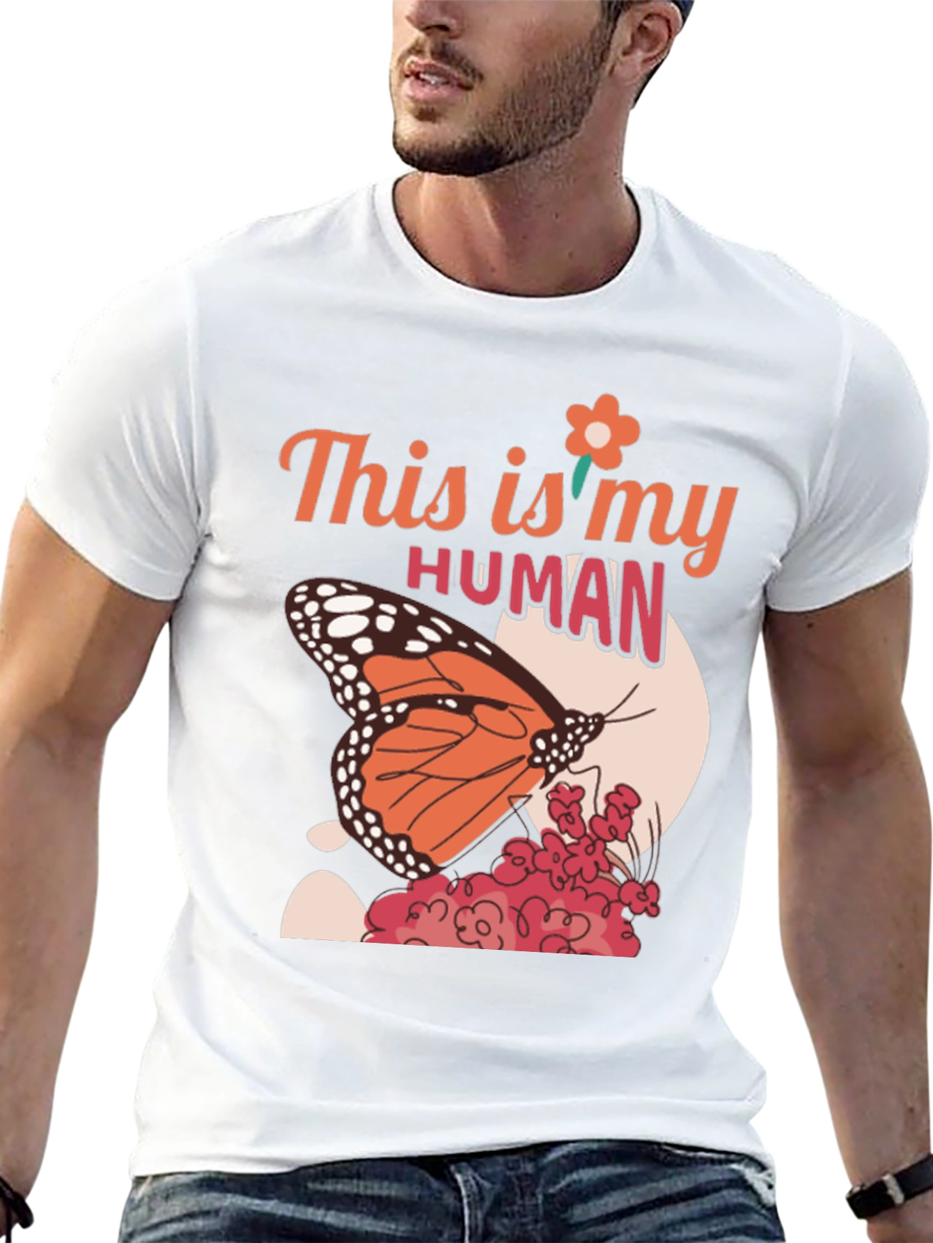 Butterfly Human T-Shirt