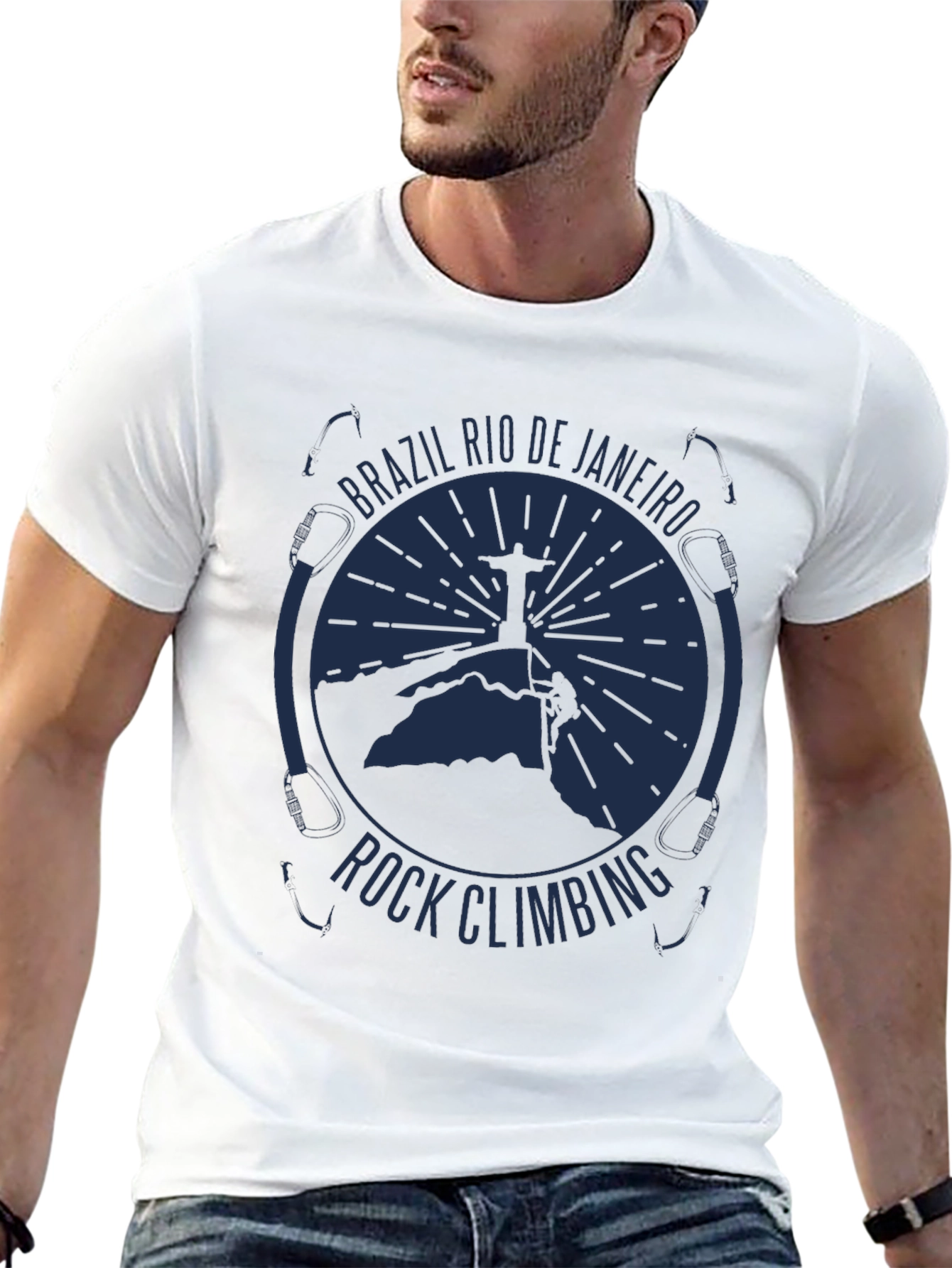 Brazil Rio Rock Climbing T-Shirt