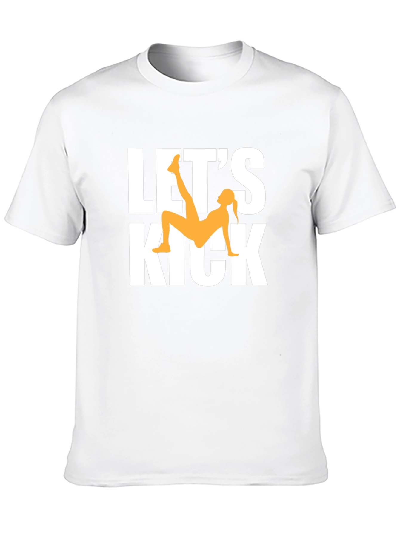 Lets Kick Graphic Tee - Unisex Black T-Shirt