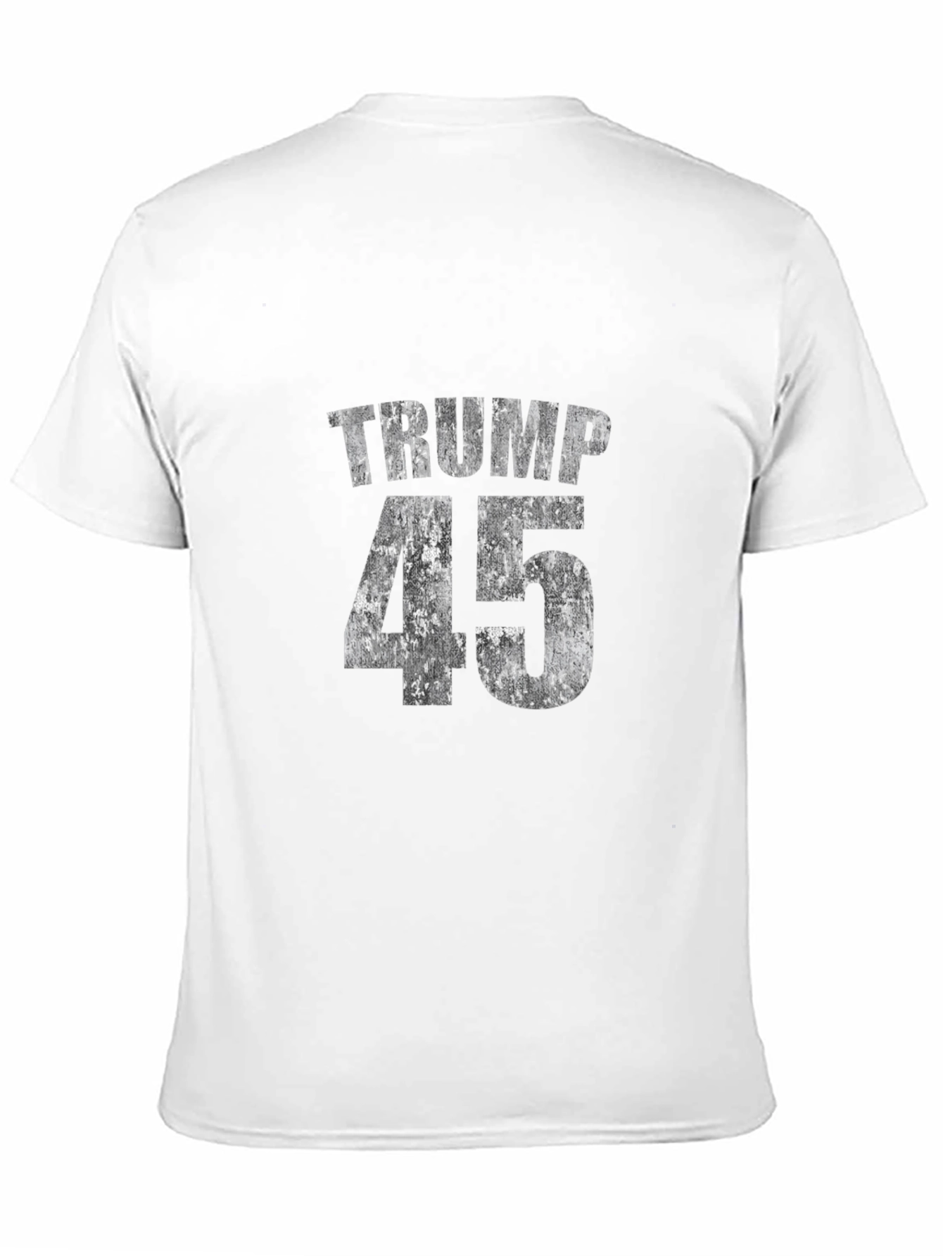 Trump 45 Distressed Print Tee