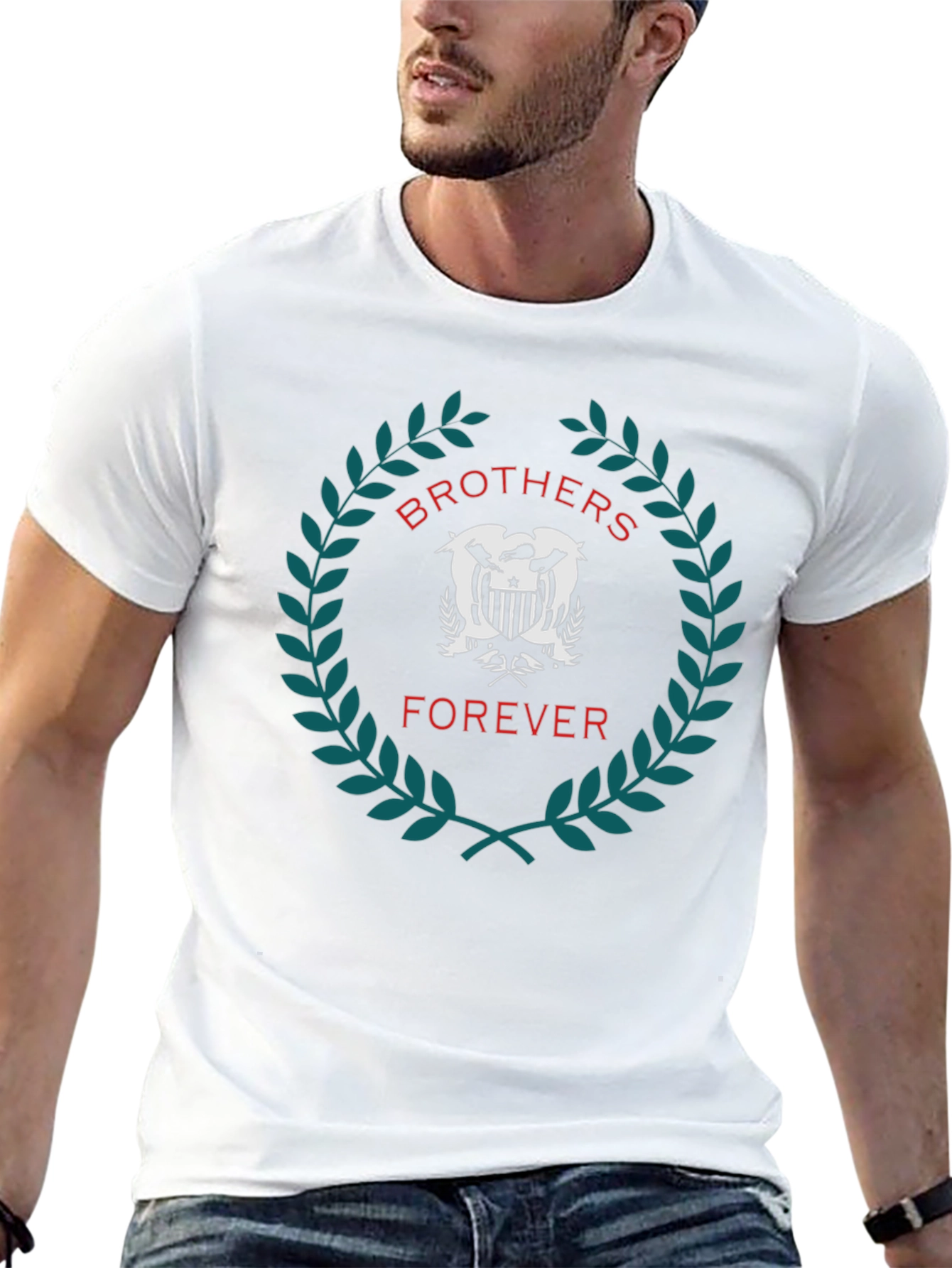 Brothers Forever Graphic Tee - Classic Black T-Shirt