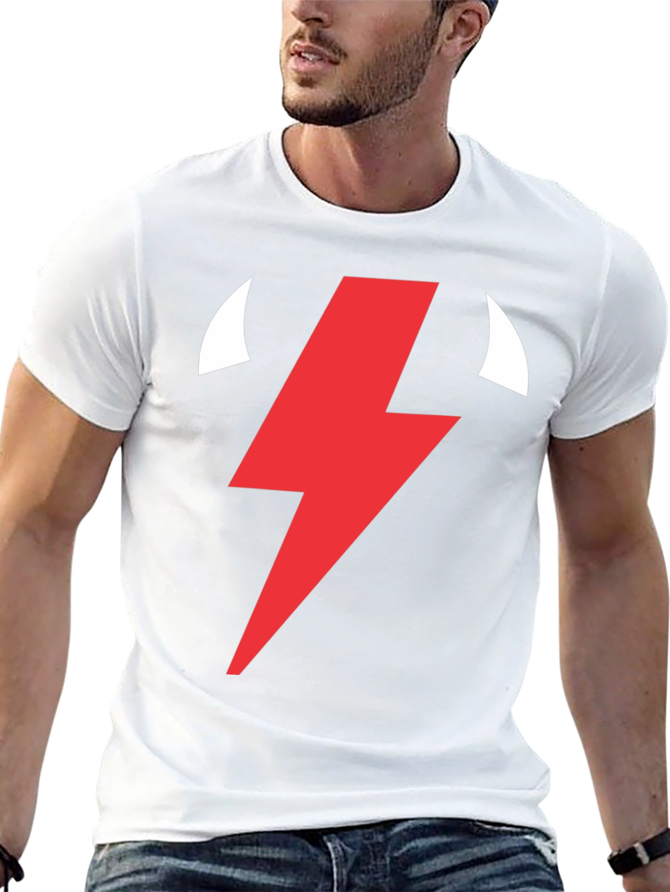 Electric Bolt T-Shirt - Bold Graphic Tee