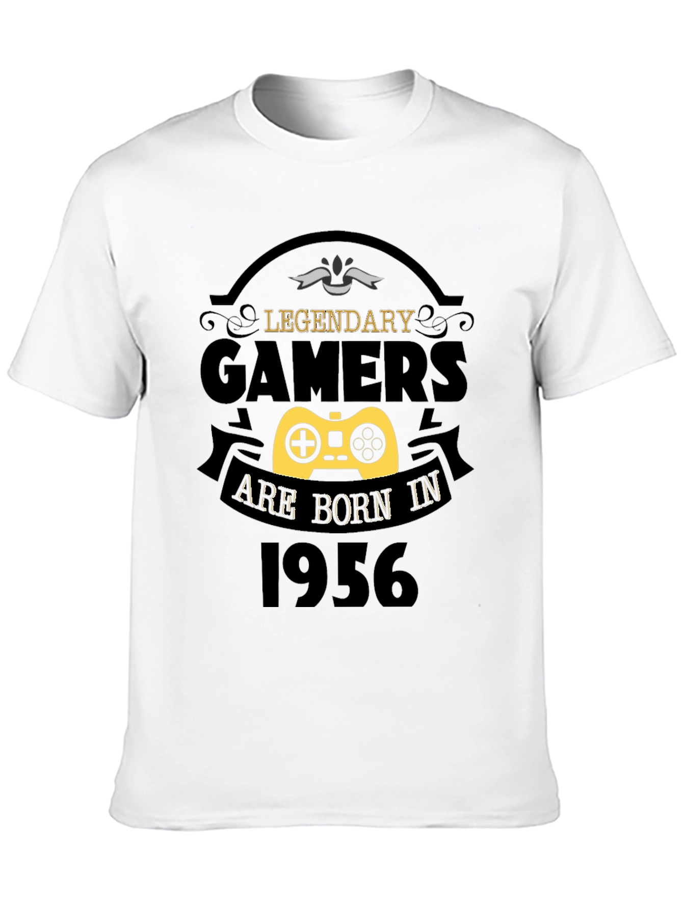 Legendary Gamers Born in 1956 - Novelty T-Shirt