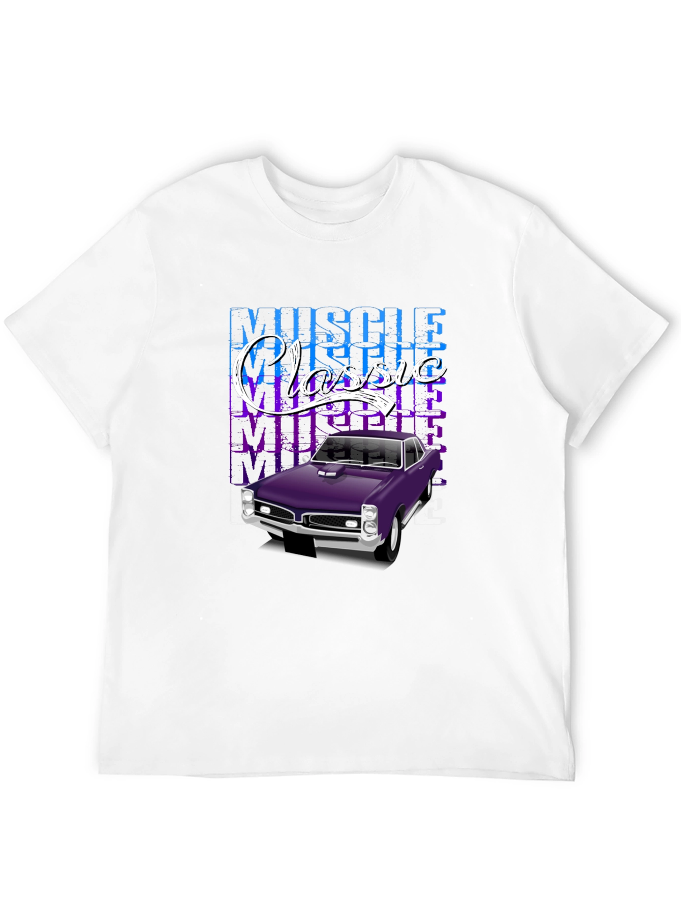 Muscle Classic Car Graphic T-Shirt