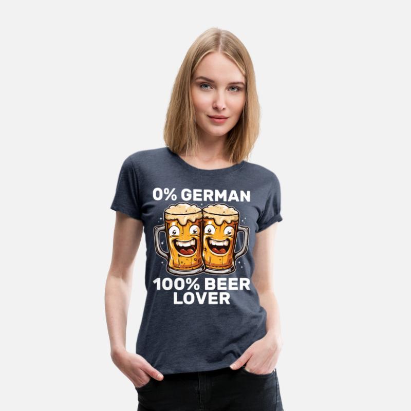 0% German 100% Beer Lover Funny Drinking