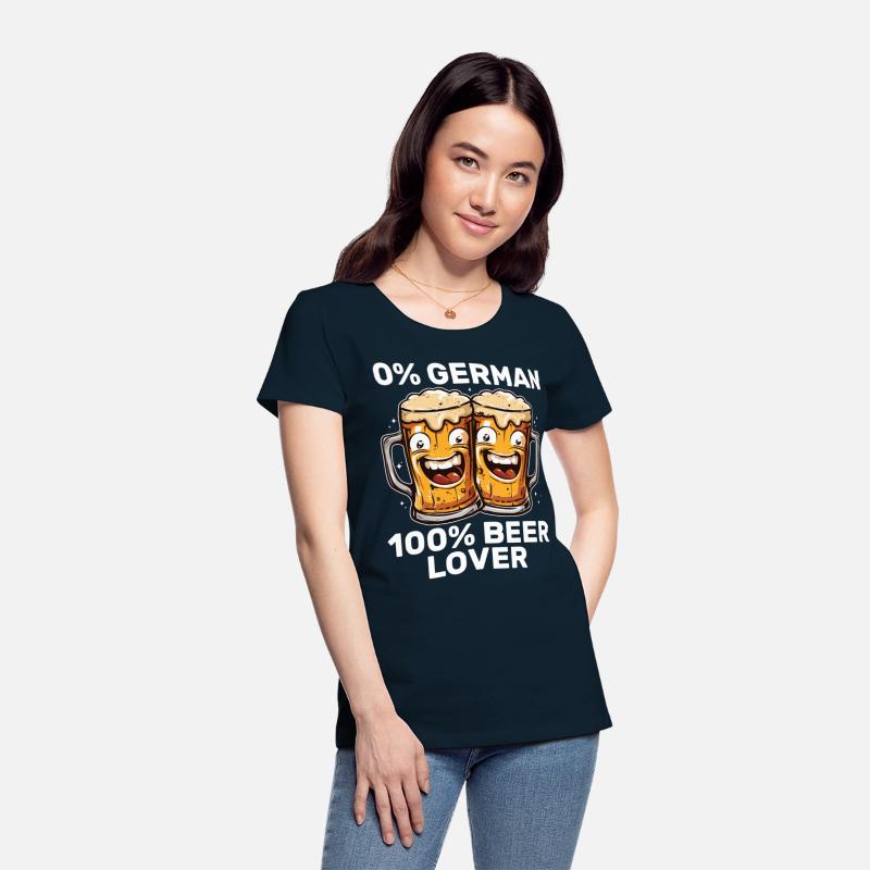 0% German 100% Beer Lover Funny Drinking