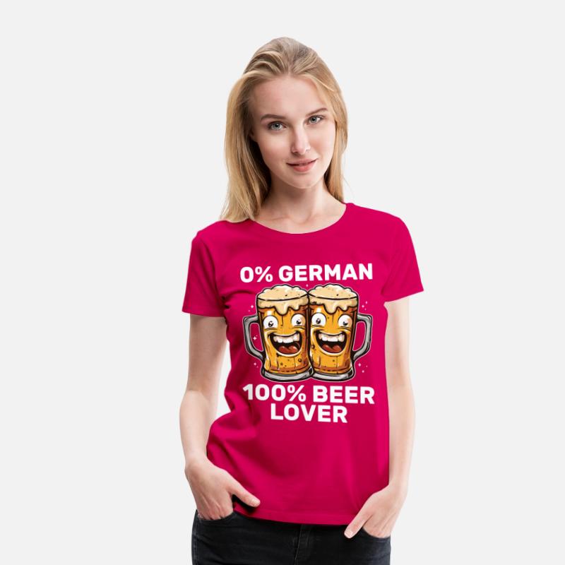 0% German 100% Beer Lover Funny Drinking