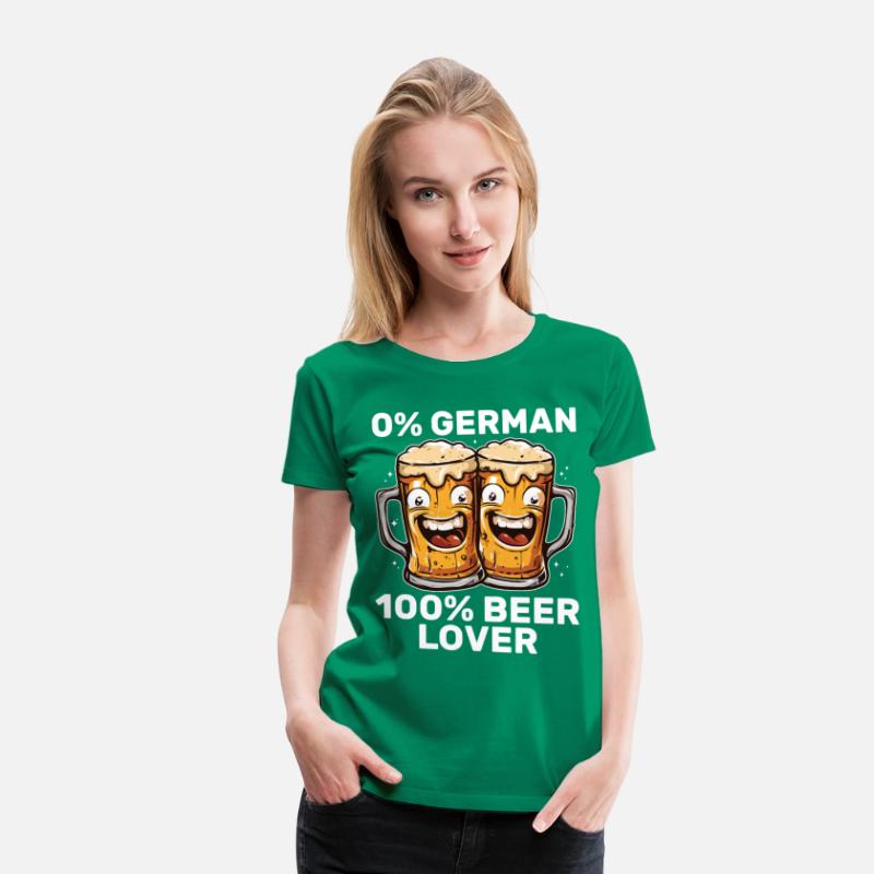 0% German 100% Beer Lover Funny Drinking