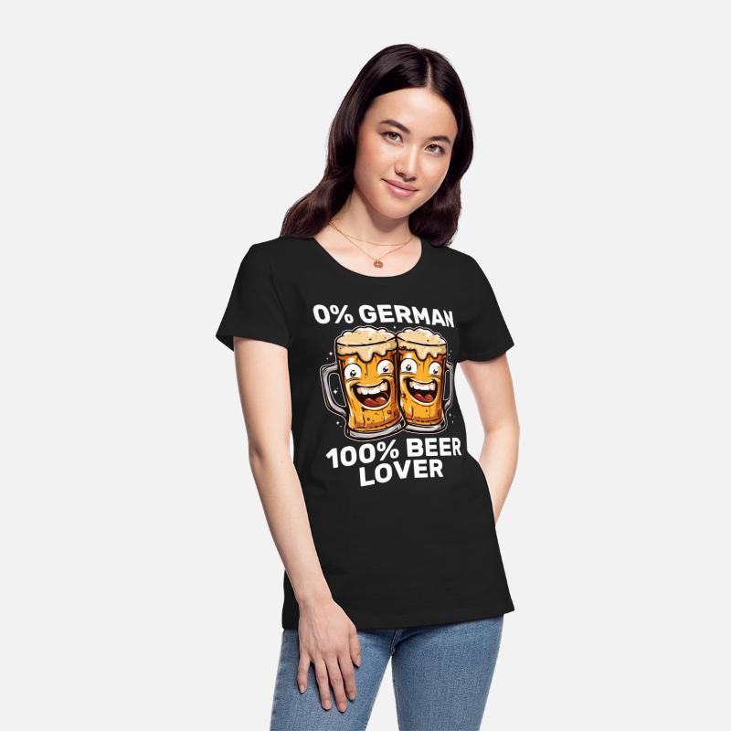0% German 100% Beer Lover Funny Drinking
