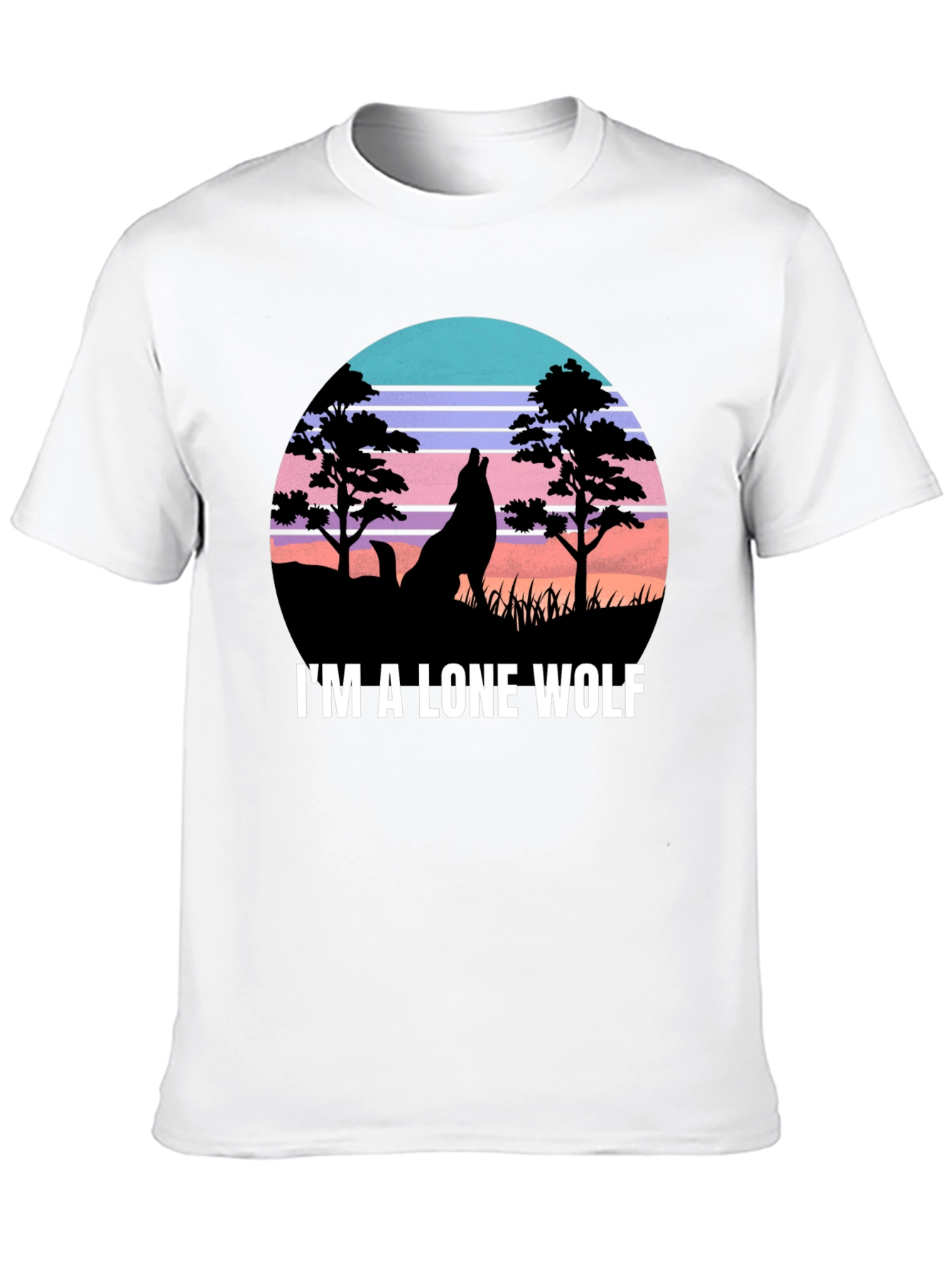 Lone Wolf Graphic T-Shirt - Nature Inspired Design