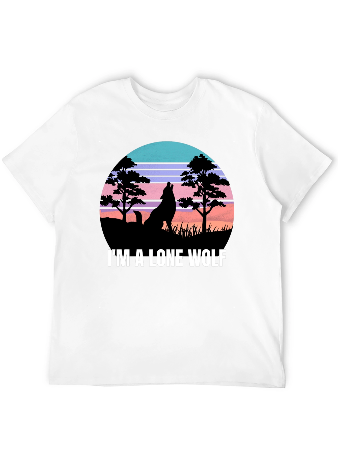 Lone Wolf Graphic T-Shirt - Nature Inspired Design
