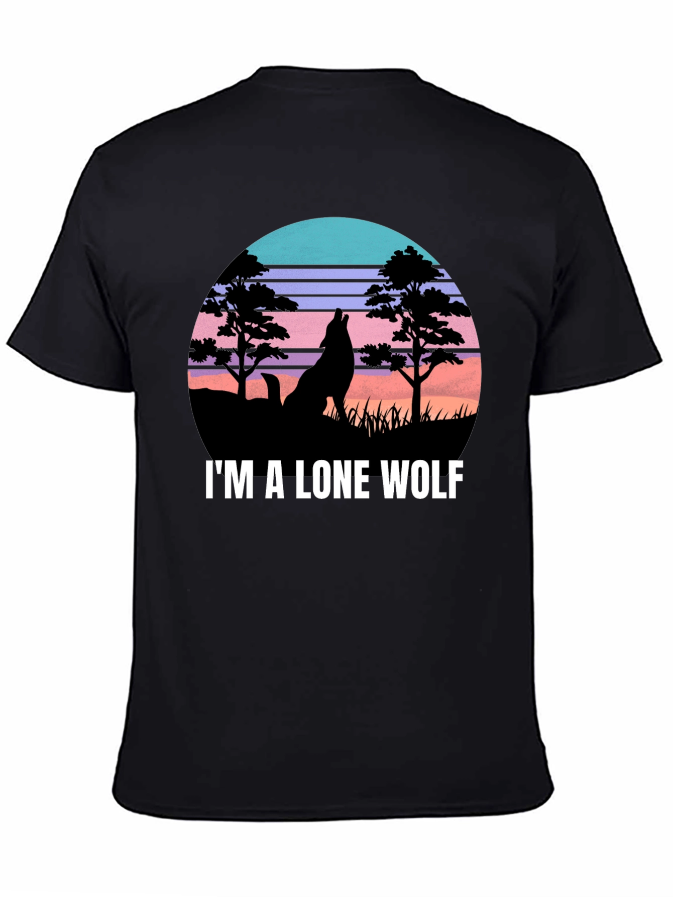 Lone Wolf Graphic T-Shirt - Nature Inspired Design