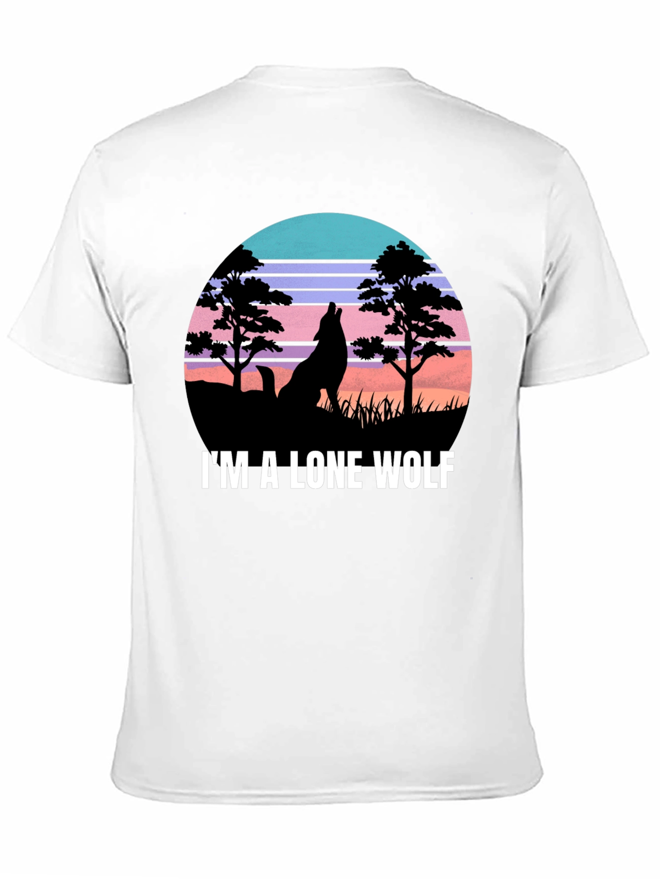 Lone Wolf Graphic T-Shirt - Nature Inspired Design