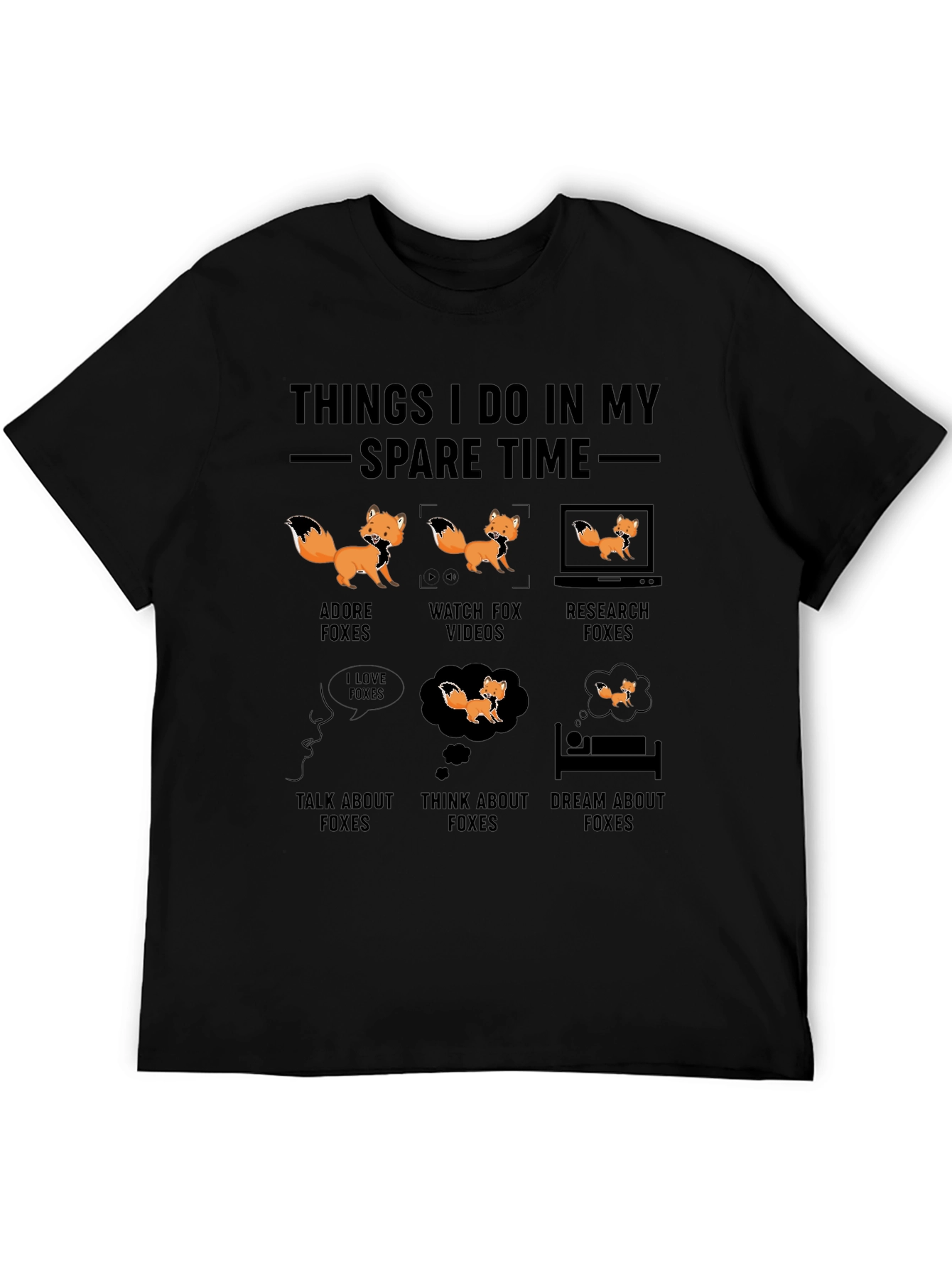 Fox Lover T-Shirt - My Spare Time