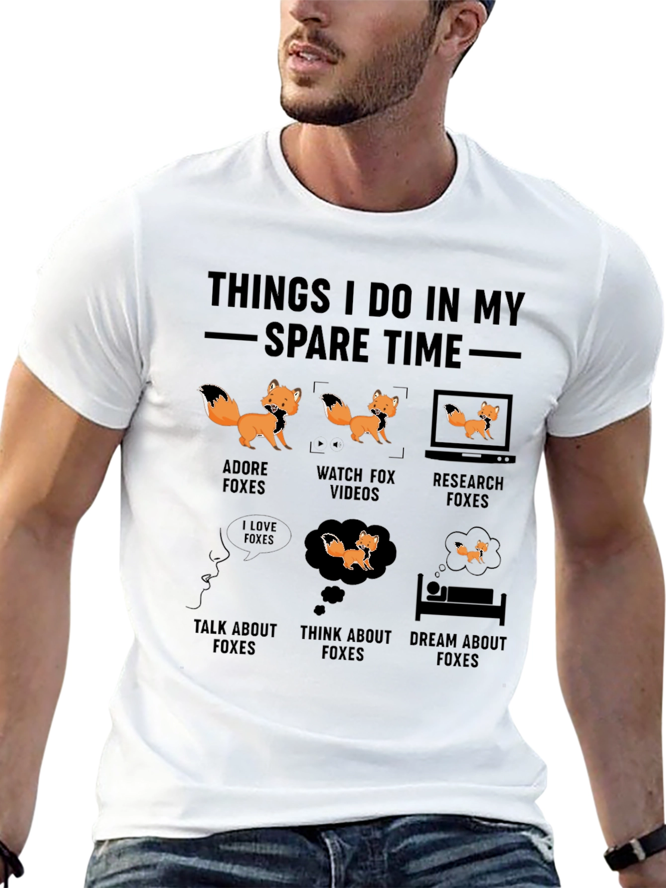 Fox Lover T-Shirt - My Spare Time