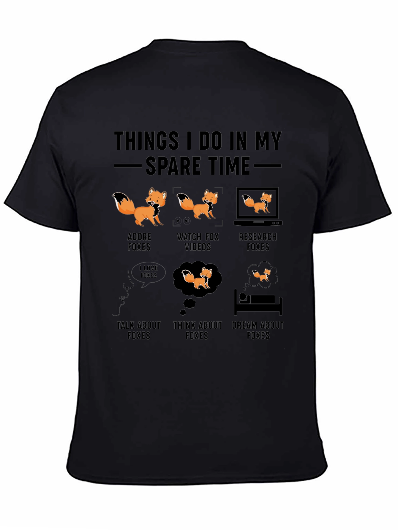Fox Lover T-Shirt - My Spare Time