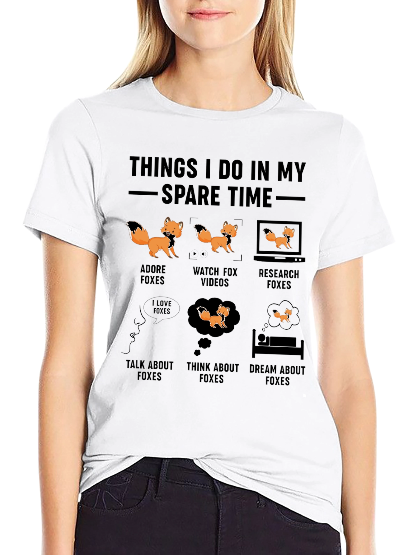 Fox Lover T-Shirt - My Spare Time