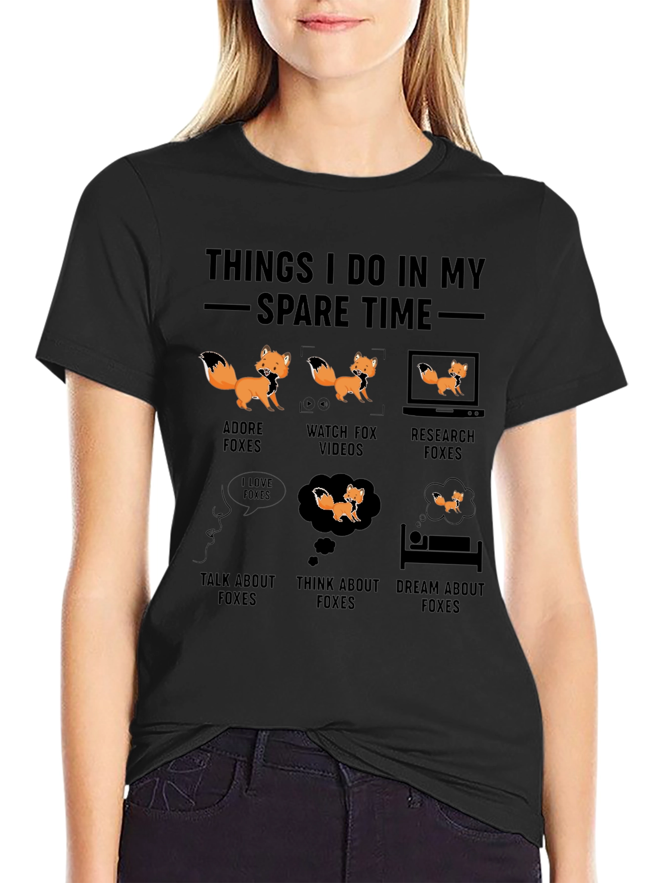 Fox Lover T-Shirt - My Spare Time