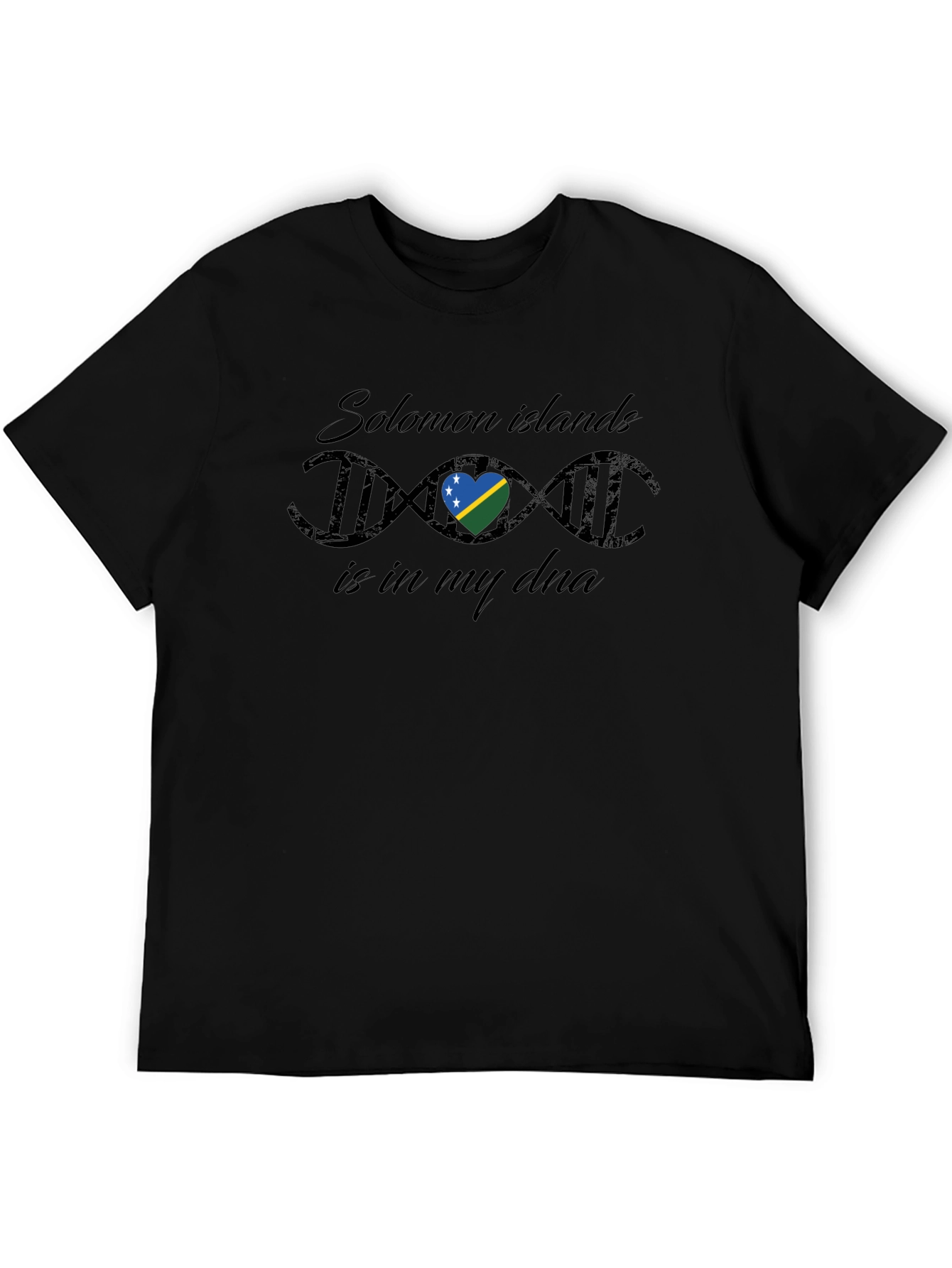 Solomon Islands DNA Heart T-Shirt