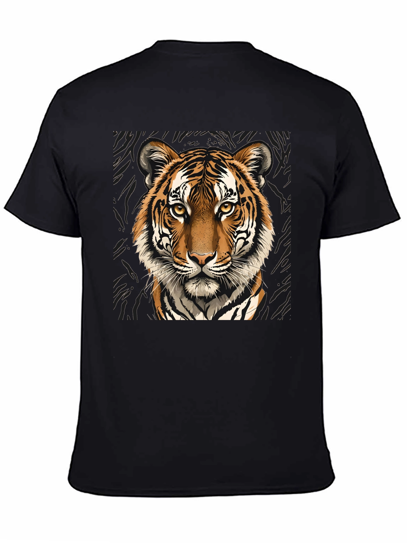Tiger Graphic Tee - Bold Animal Print T-Shirt