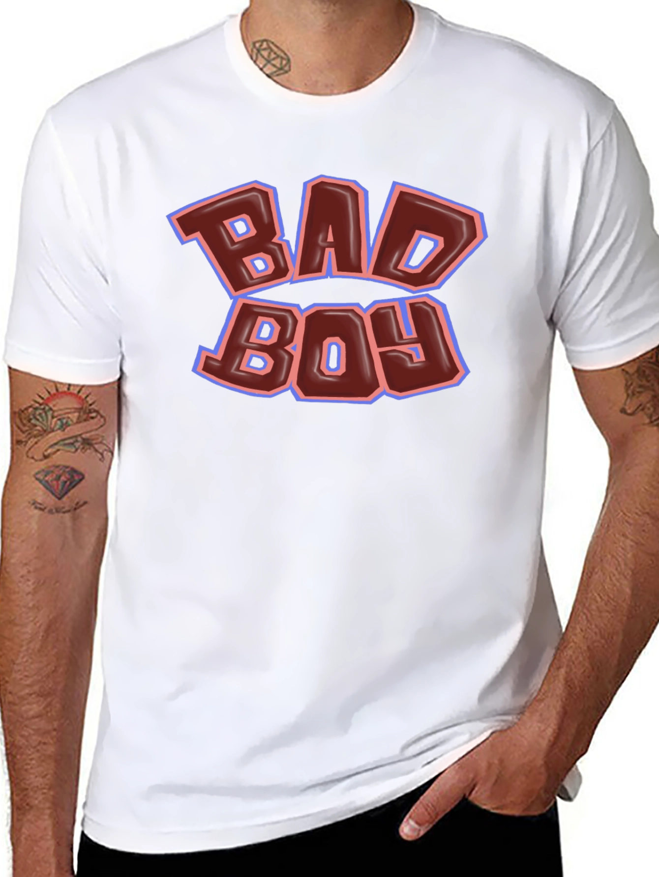 Bad Boy Graphic Tee - Cool Casual Style