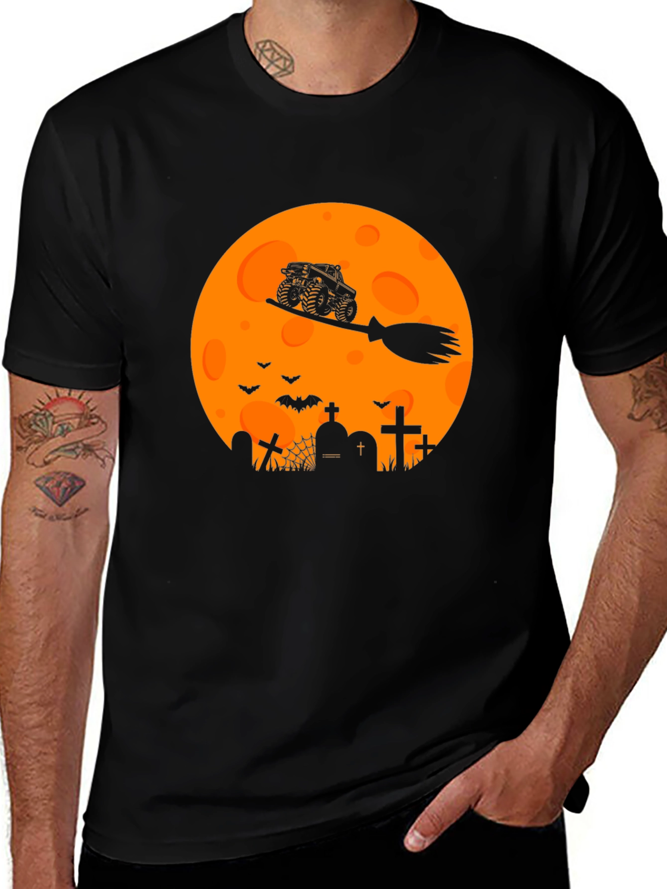 Halloween Monster Truck T-Shirt