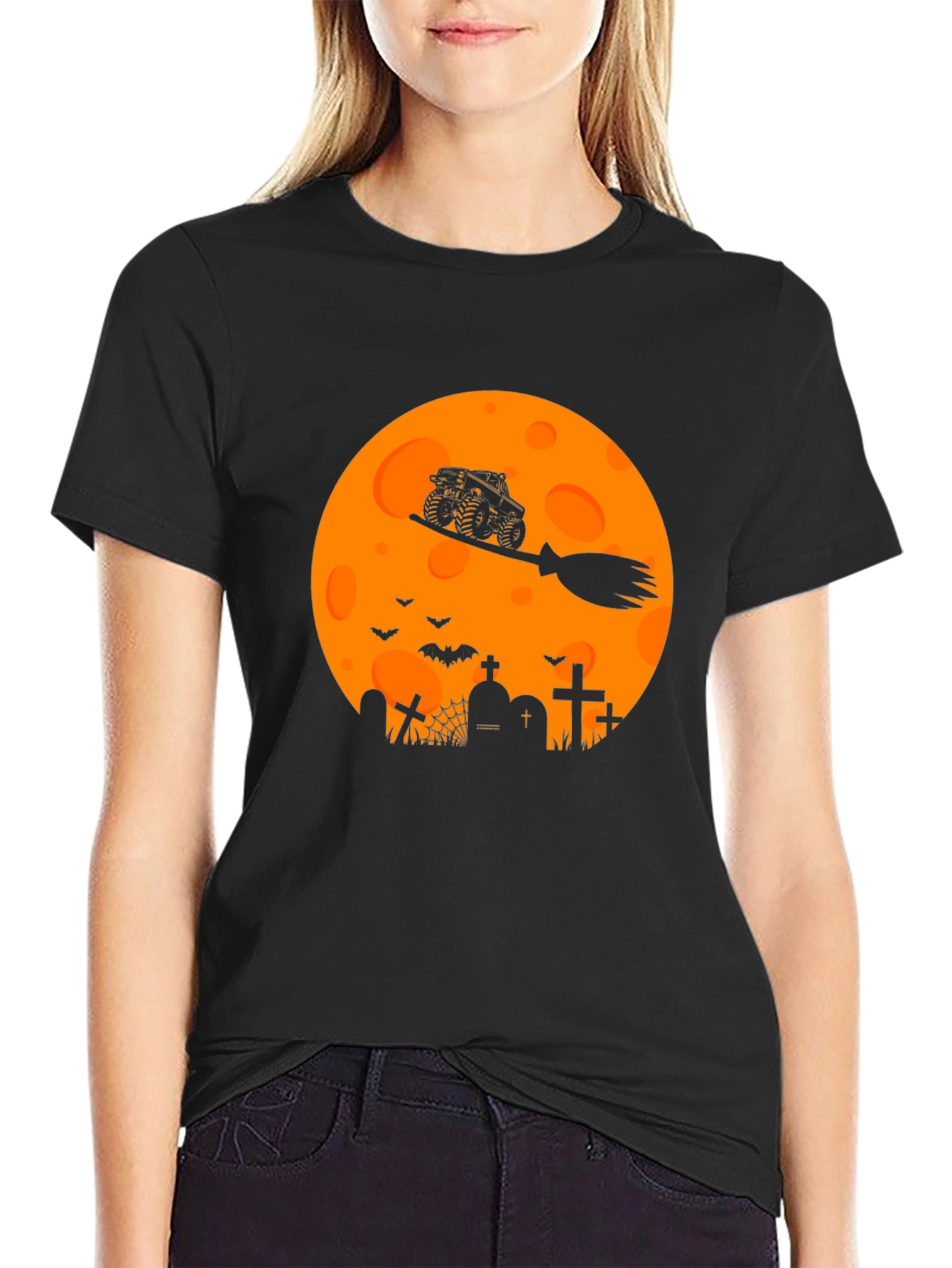 Halloween Monster Truck T-Shirt