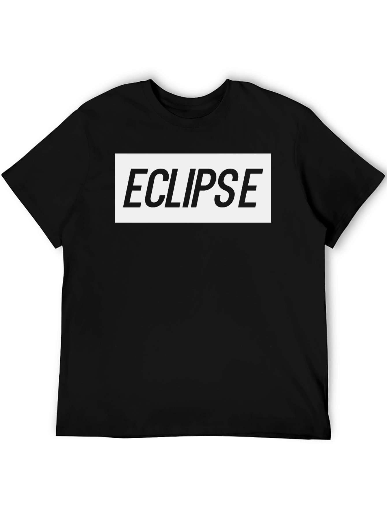 Eclipse Graphic Tee - Cool Black Shirt