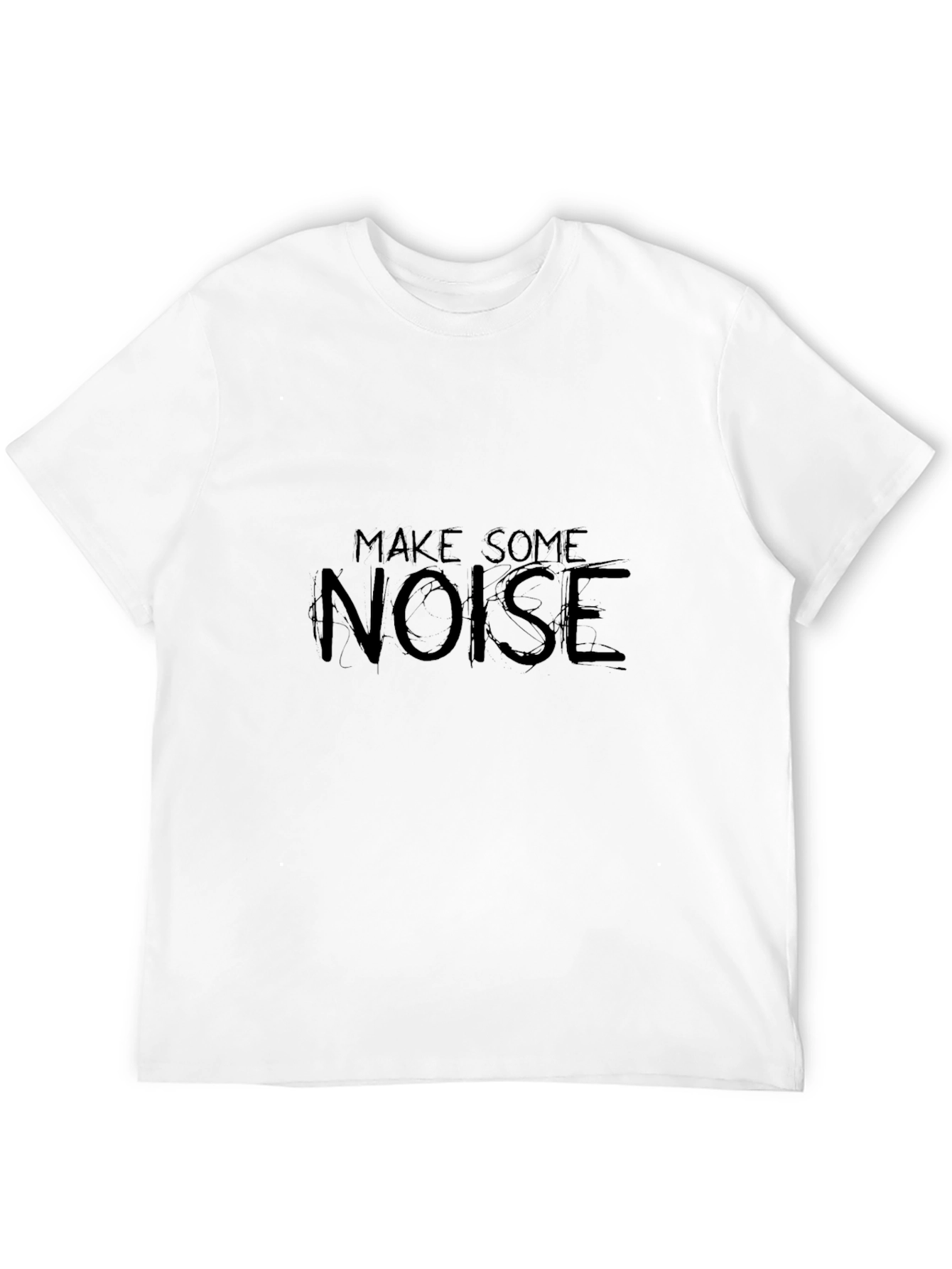 Make Some Noise Black T-Shirt