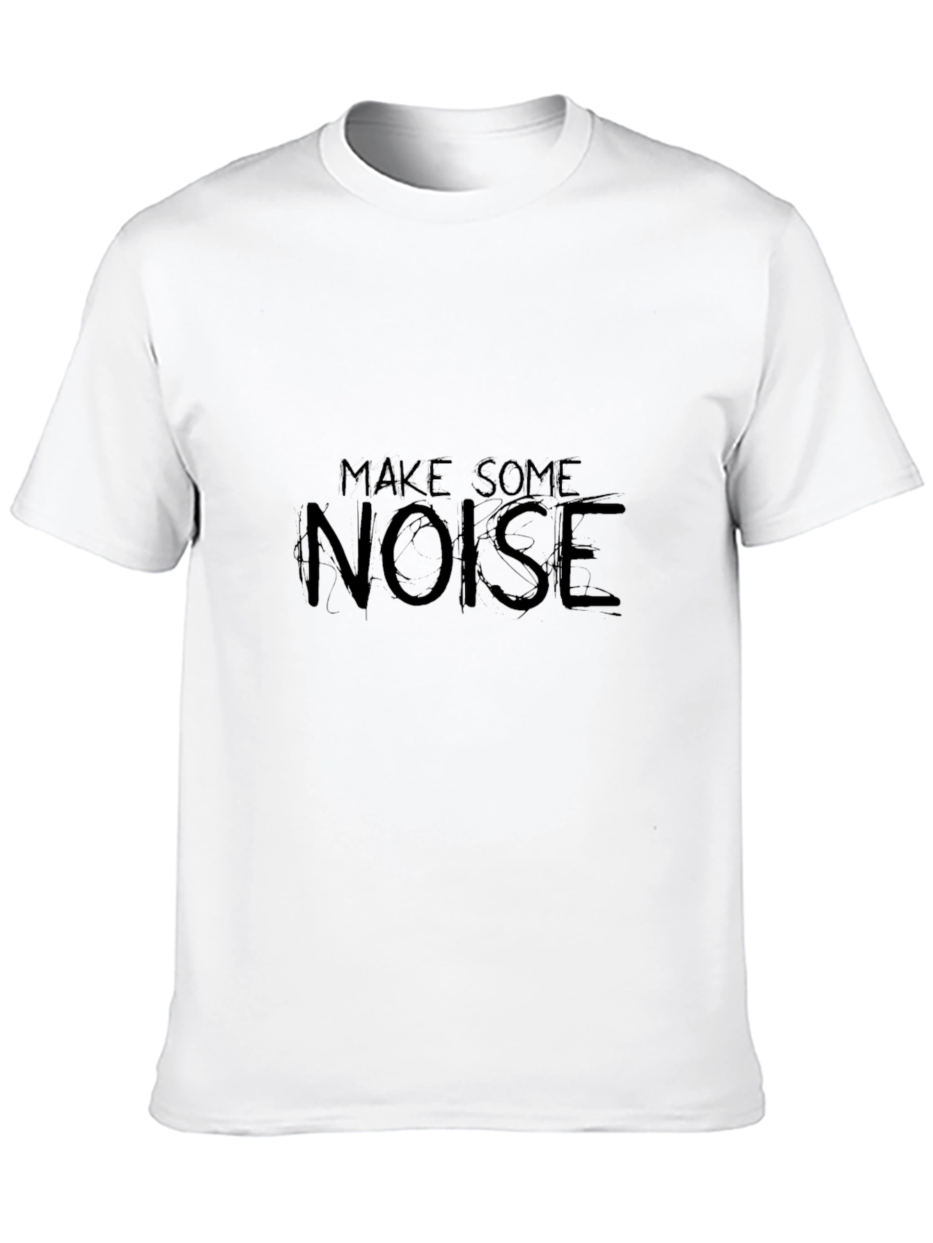 Make Some Noise Black T-Shirt