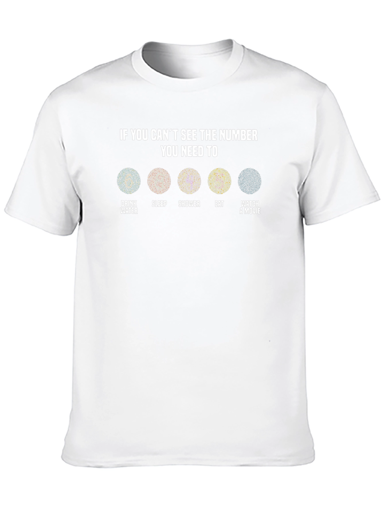 If You Cant See The Number Funny T-Shirt
