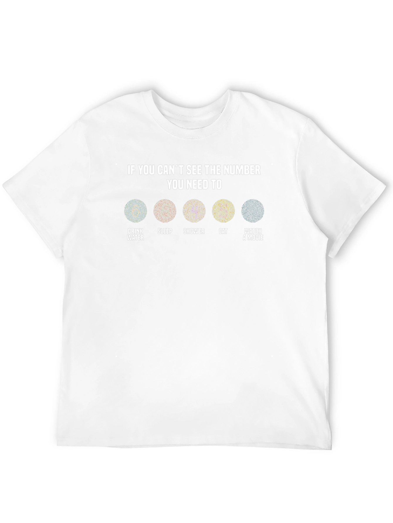 If You Cant See The Number Funny T-Shirt