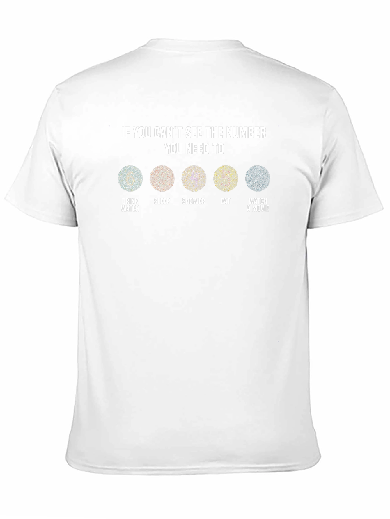If You Cant See The Number Funny T-Shirt