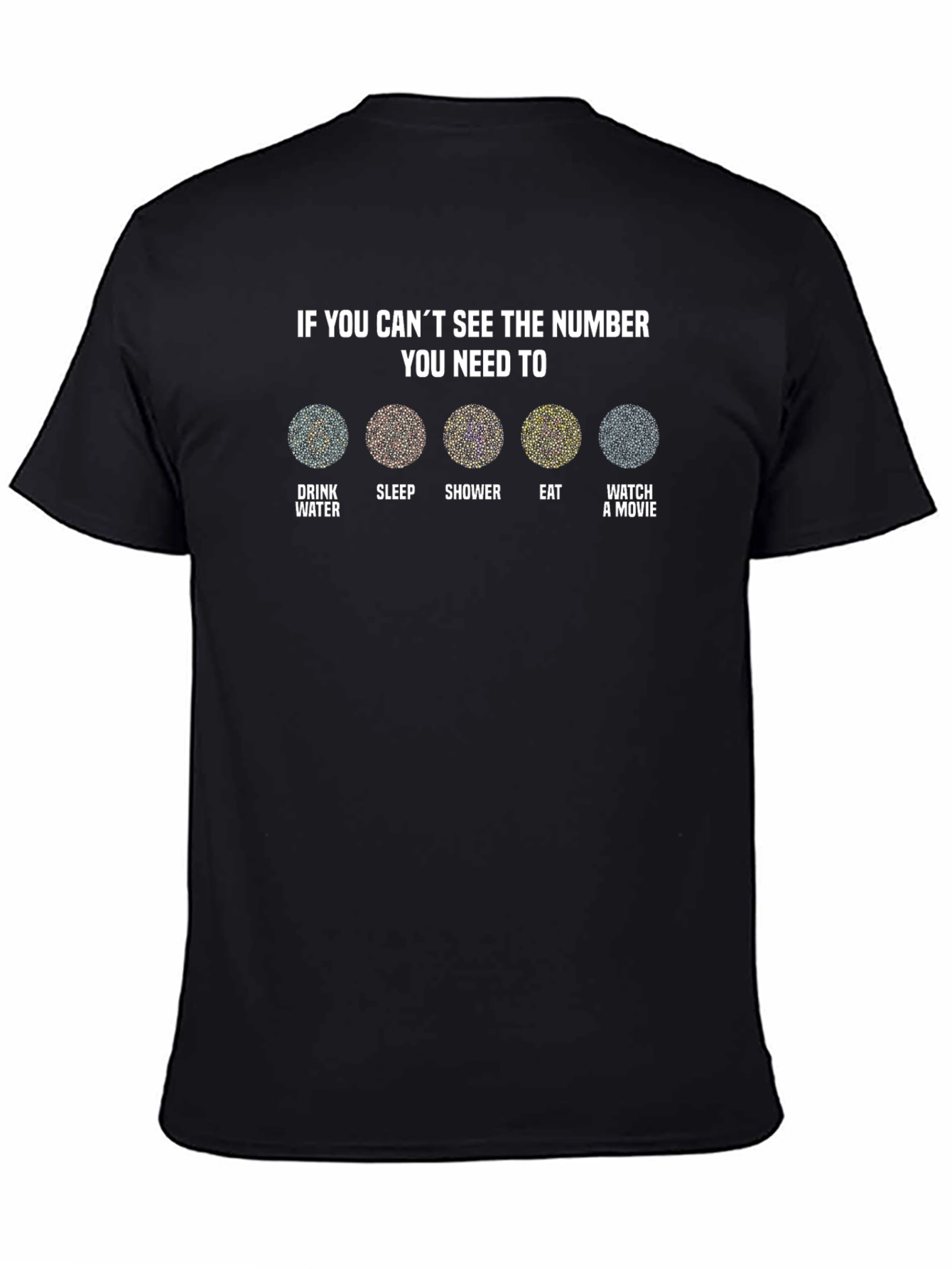 If You Cant See The Number Funny T-Shirt