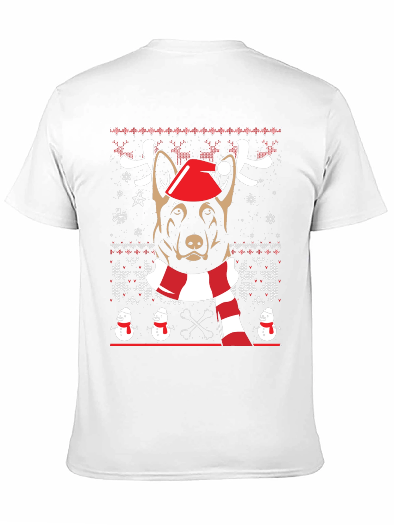 Dog Christmas Sweater T-Shirt