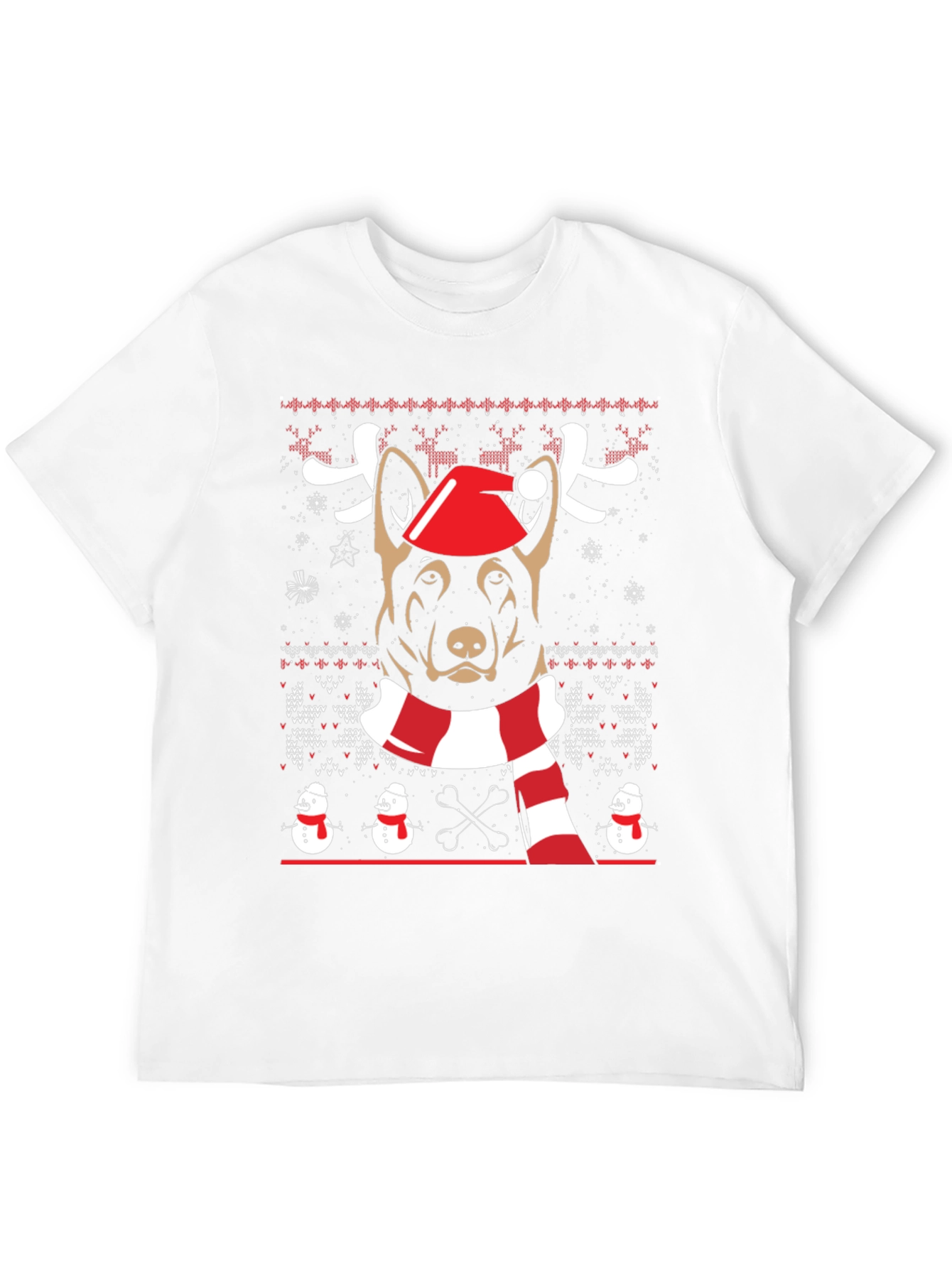 Dog Christmas Sweater T-Shirt