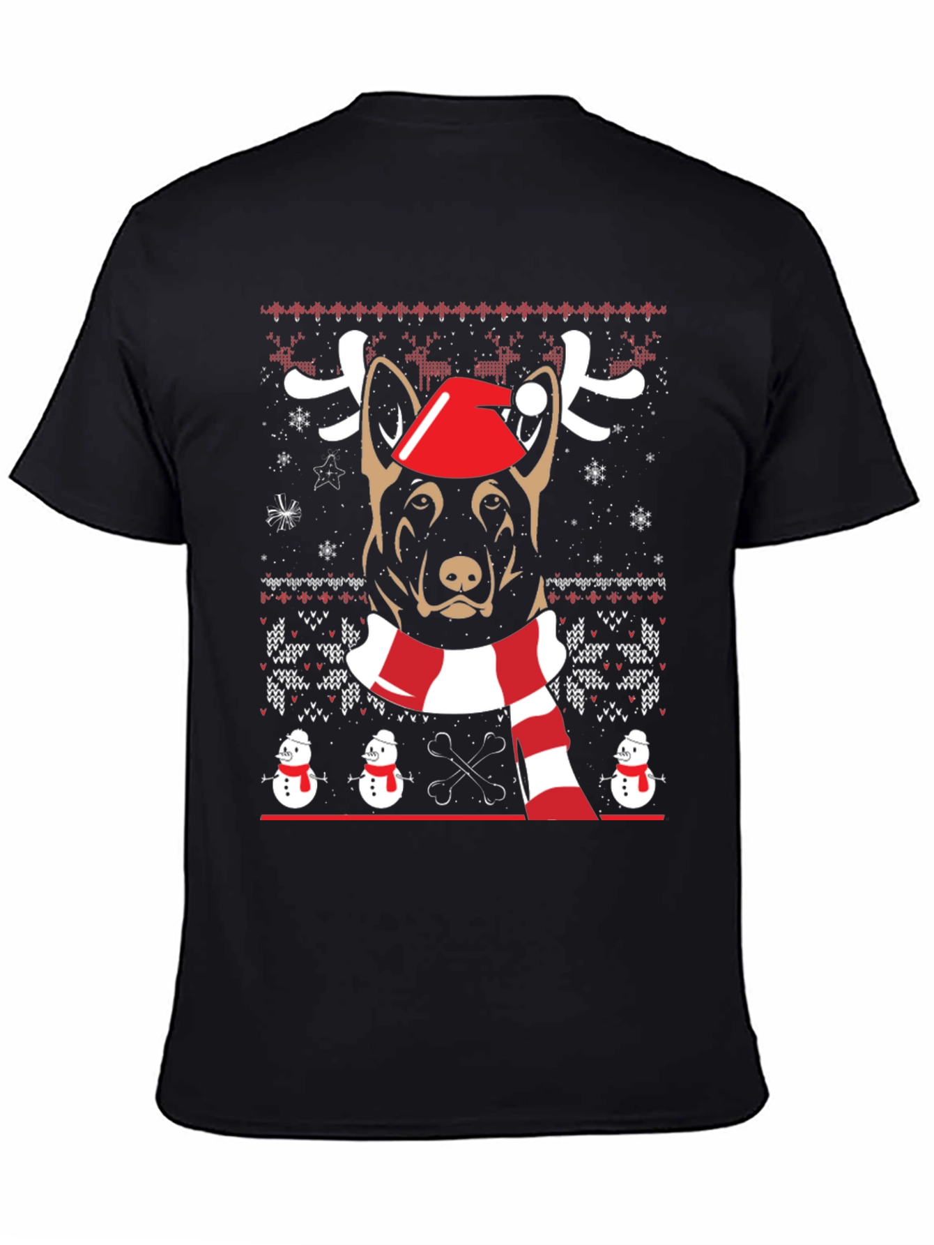 Dog Christmas Sweater T-Shirt