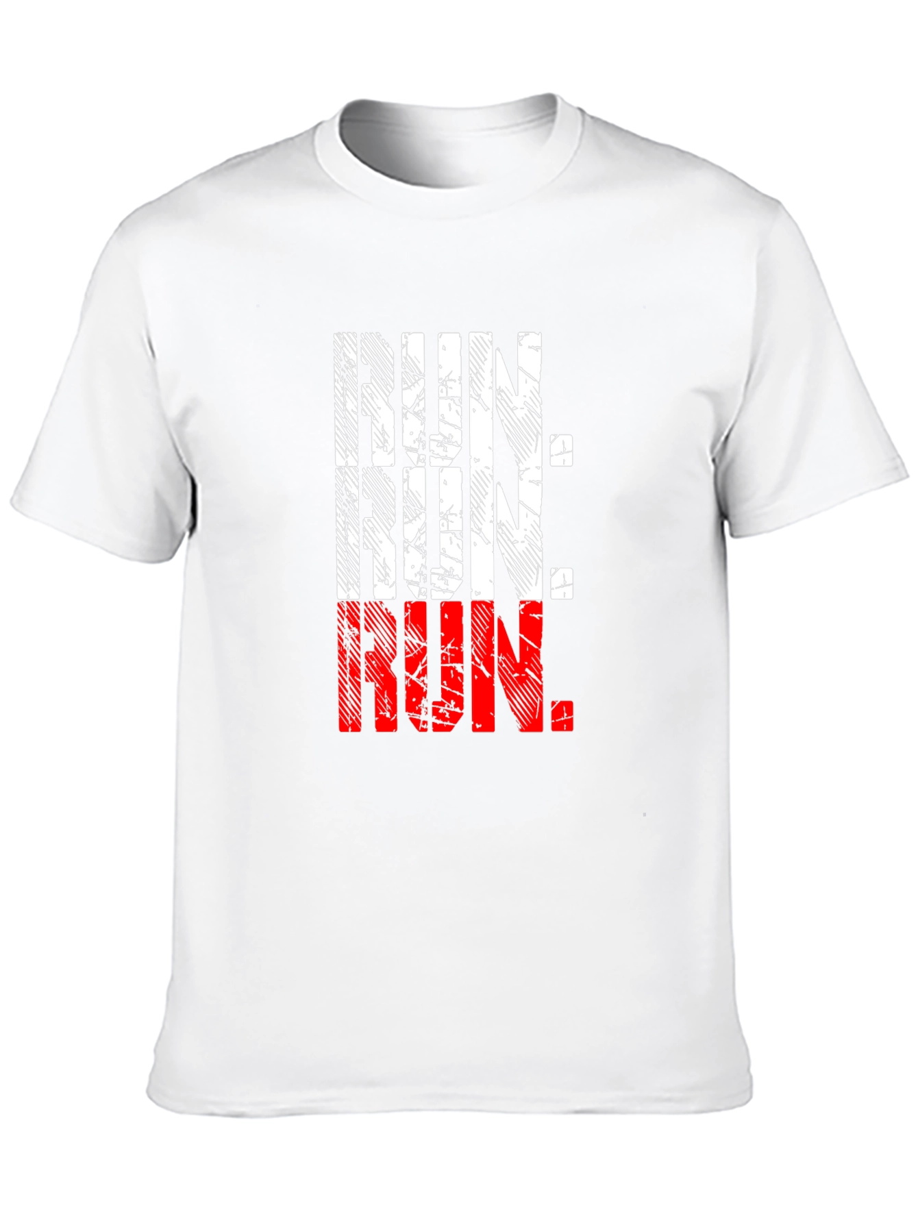 Run Graphic Tee - Black