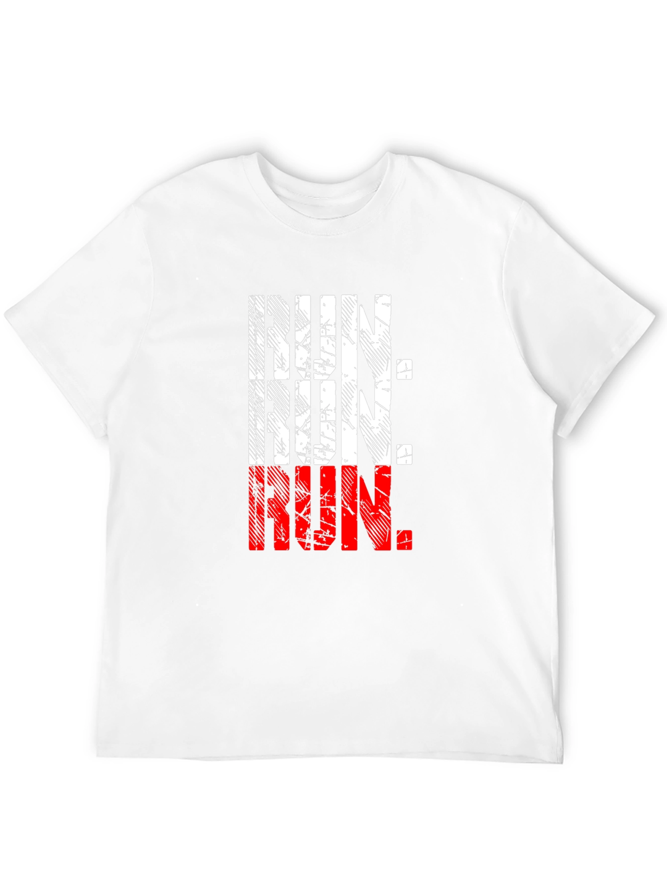 Run Graphic Tee - Black