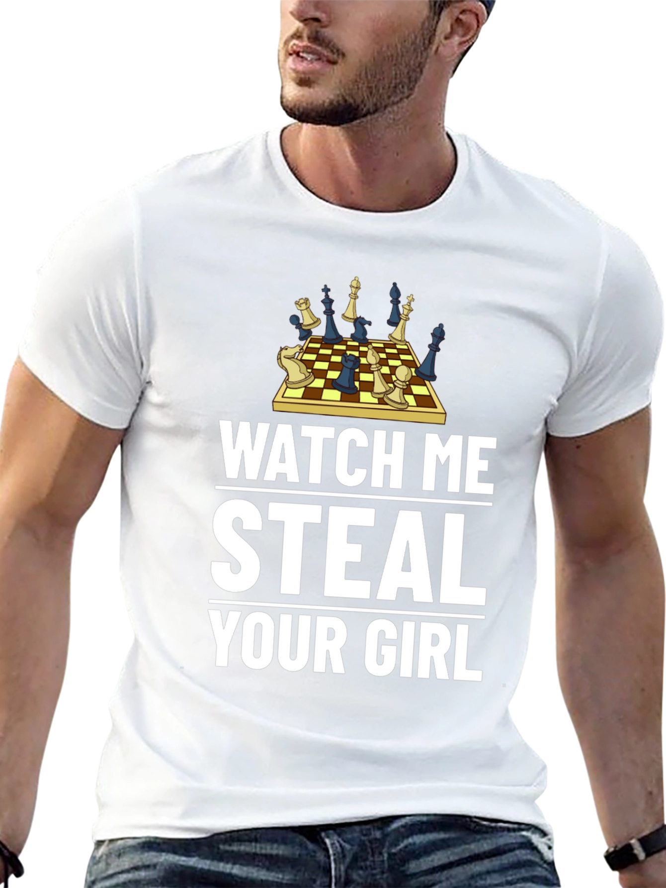 Chess Master Graphic Tee - Steal Your Girl