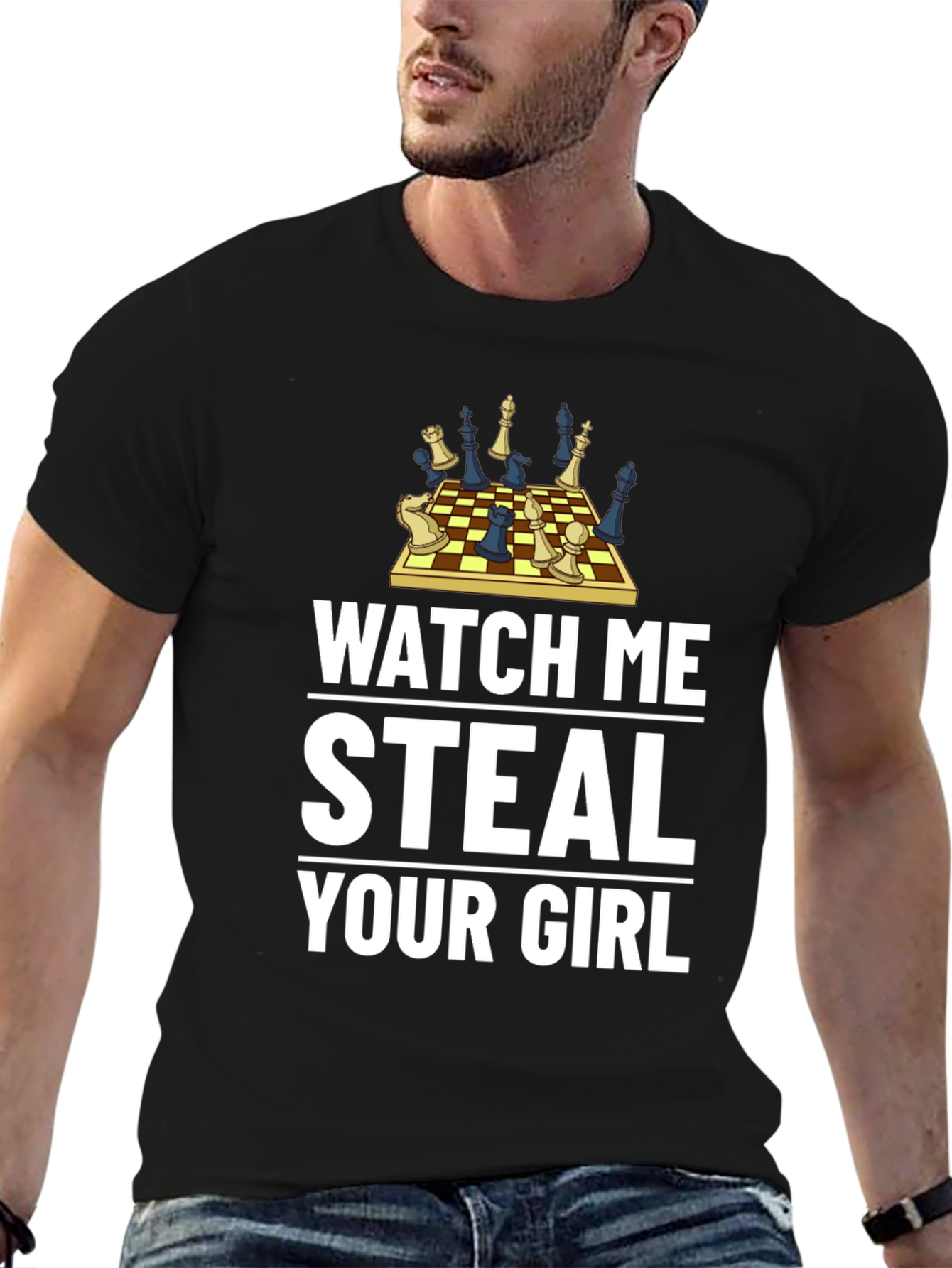Chess Master Graphic Tee - Steal Your Girl