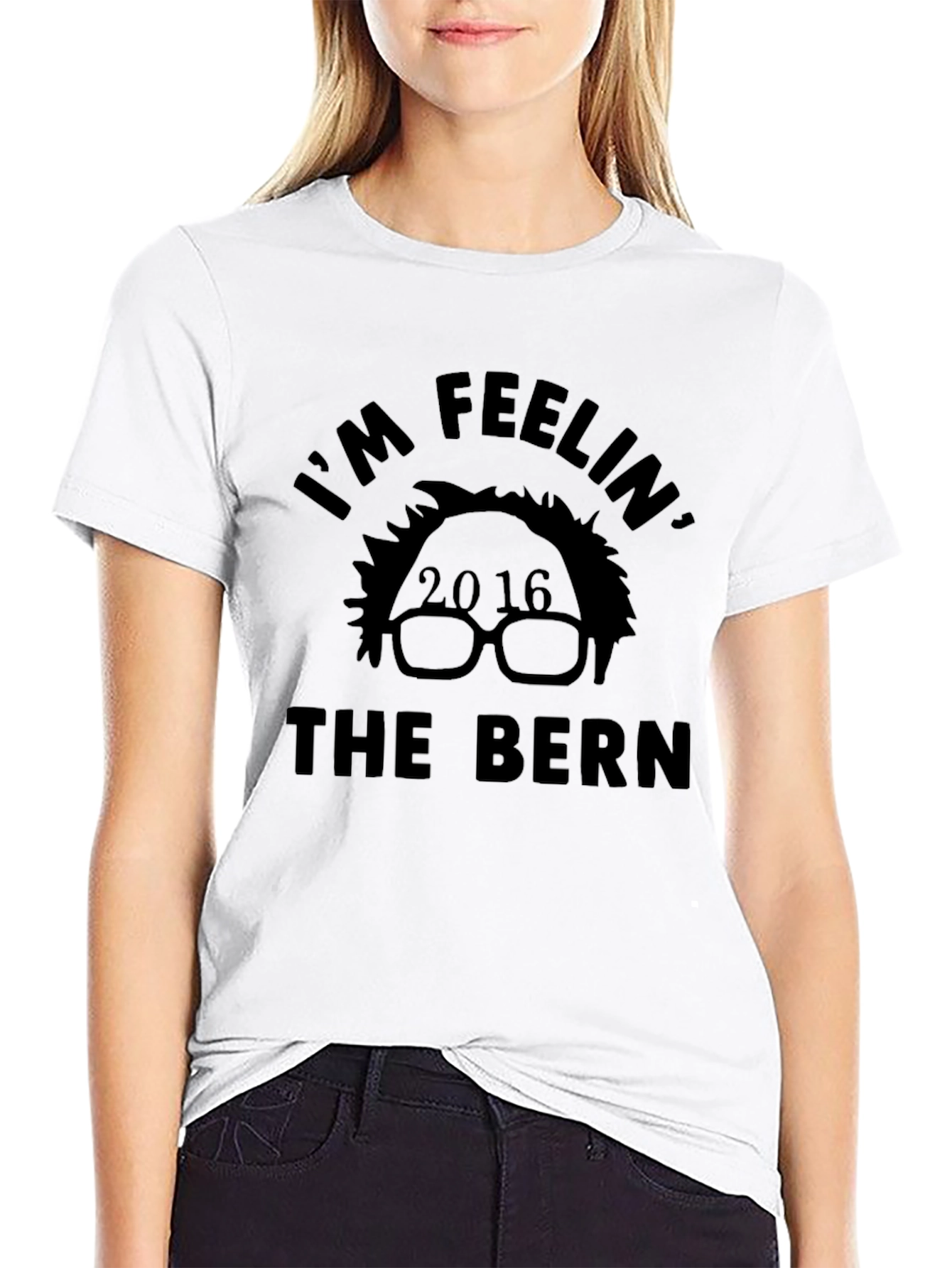 Im Feelin the Bern T-Shirt Bernie Sanders