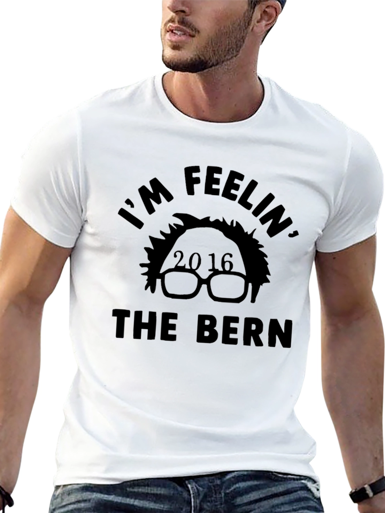 Im Feelin the Bern T-Shirt Bernie Sanders