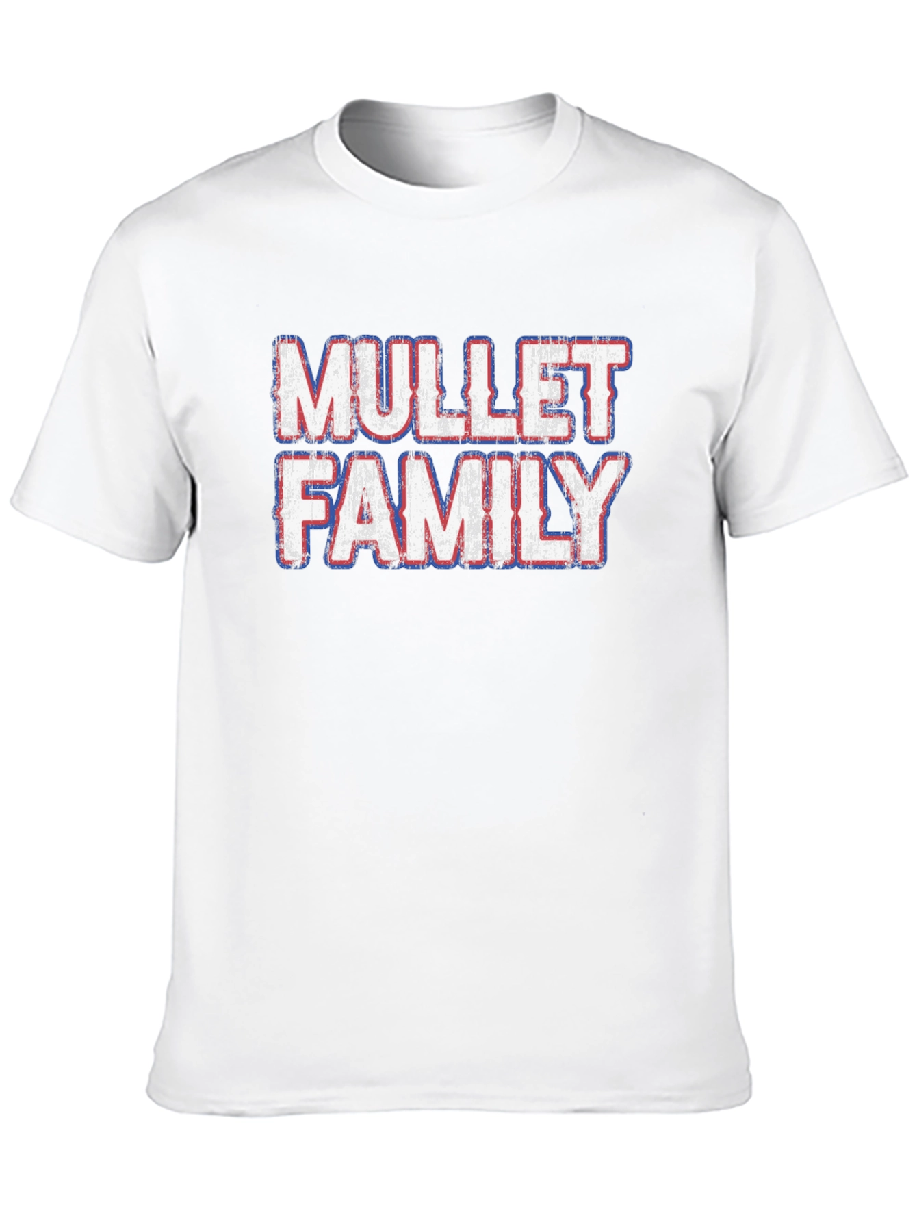 Mullet Family Black Graphic Tee