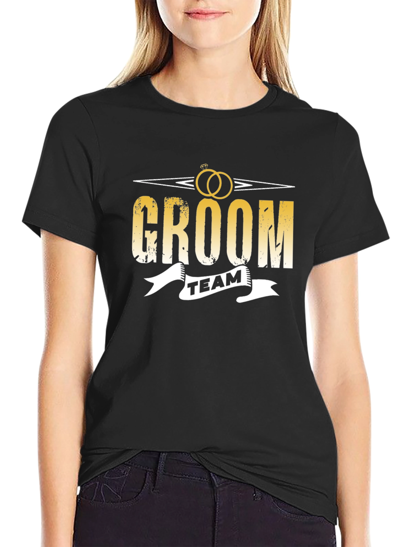 Groom Team Wedding T-Shirt